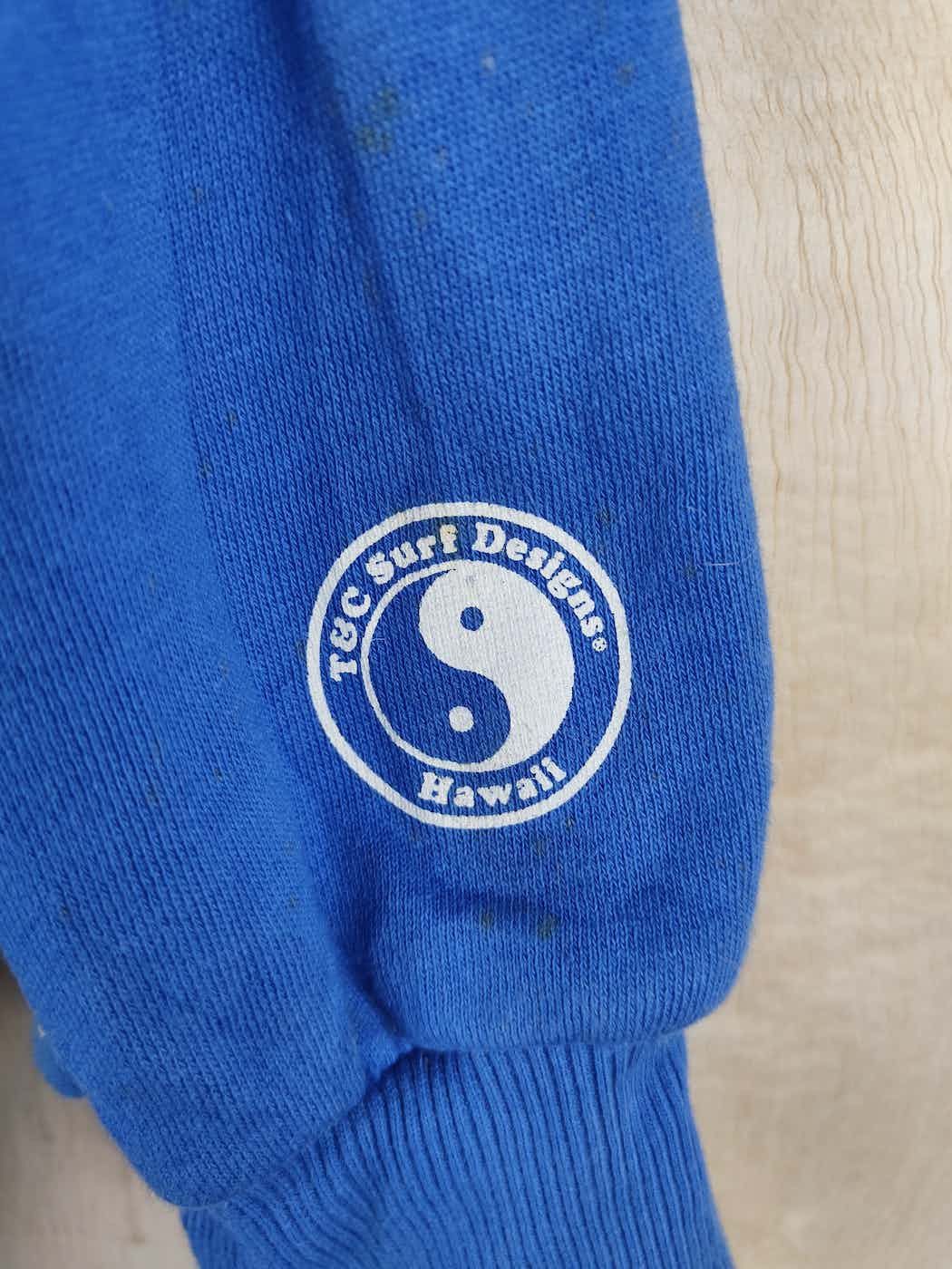 Japanese Brand T&C Surf Designs Blue Hoodie Sweatshirts #S2480 Size US L / EU 52-54 / 3 - 13 Thumbnail