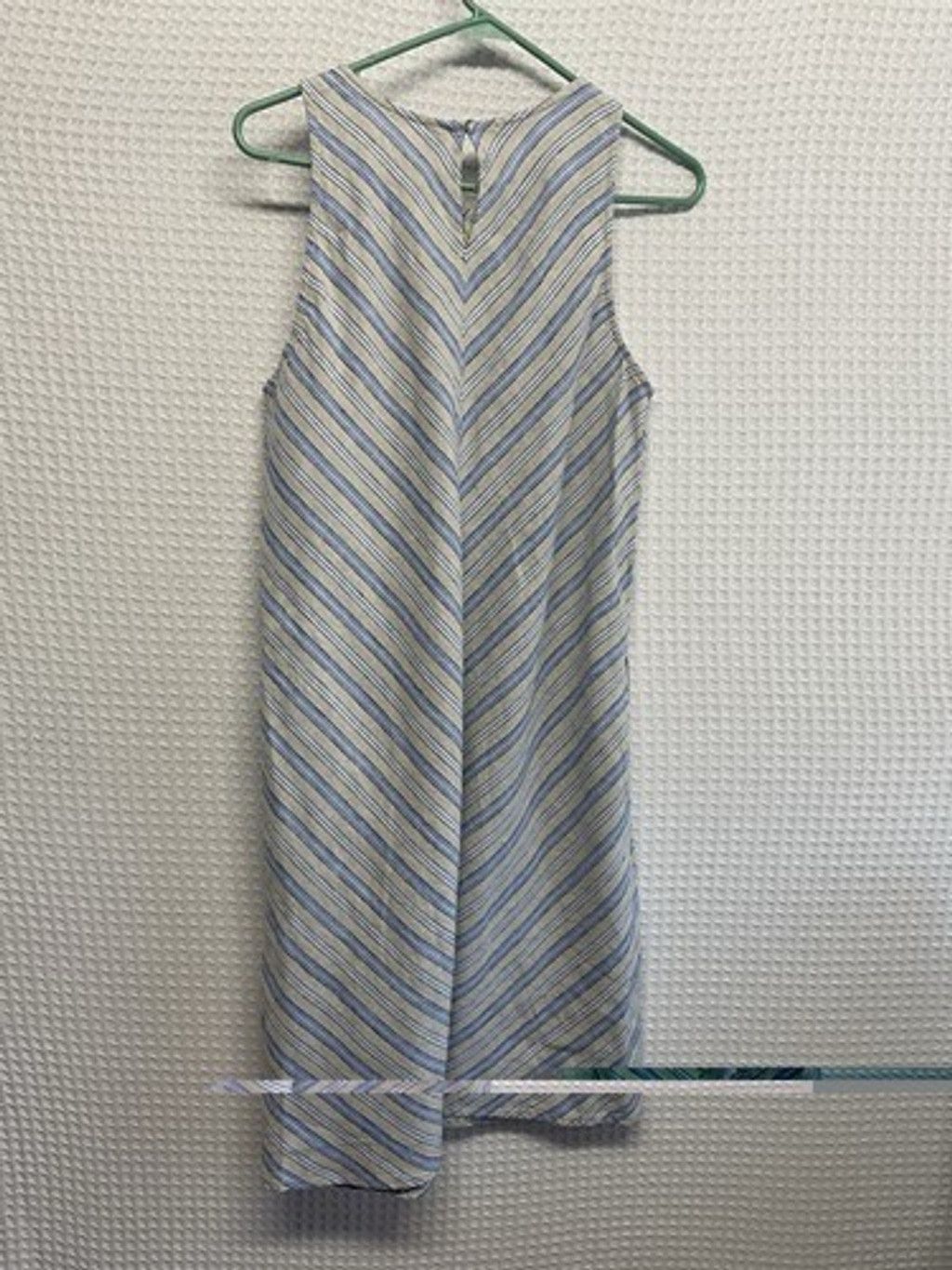Lands' End NWT Lands' End Linen Midi Dress Women M Trapeze Swing Coasta Size M / US 6-8 / IT 42-44 - 11 Thumbnail