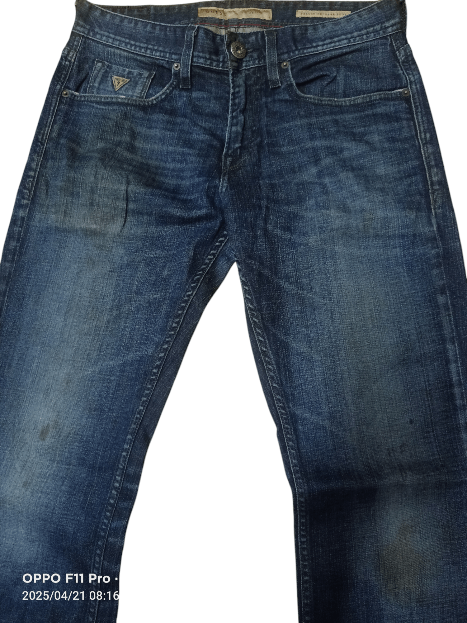 Guess × If Six Was Nine × Le Grande Bleu (L.G.B.) Guess Falcon Regular Boot Cut Denim Size US 31 - 3 Thumbnail