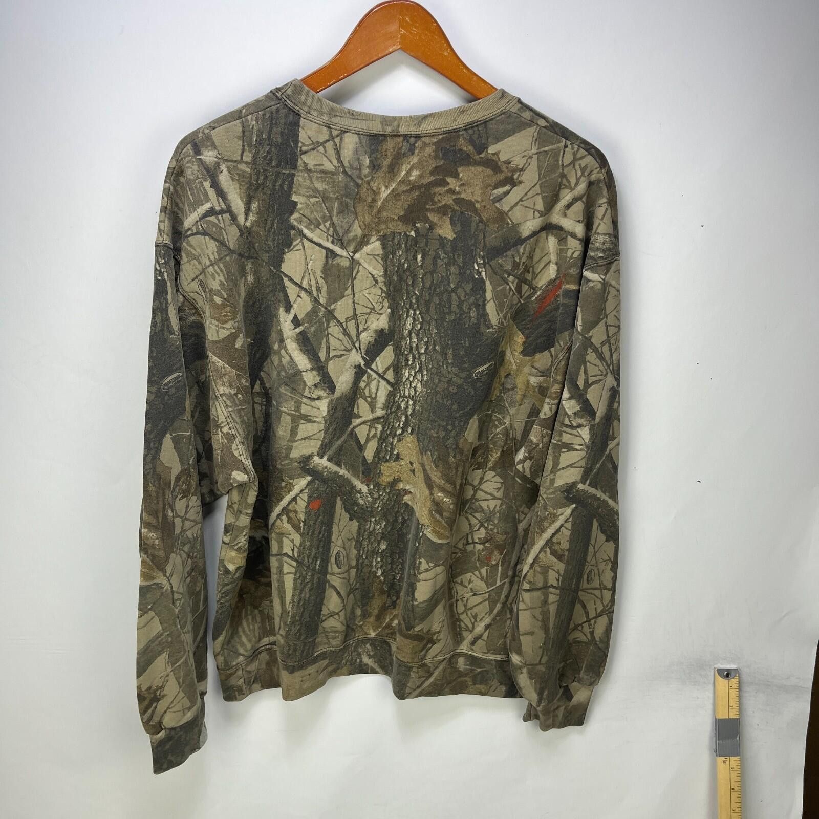 Jerzees Vintage 90s Jerzees Realtree Camo Crewneck Sweatshirt XL Size US XL / EU 56 / 4 - 9 Thumbnail