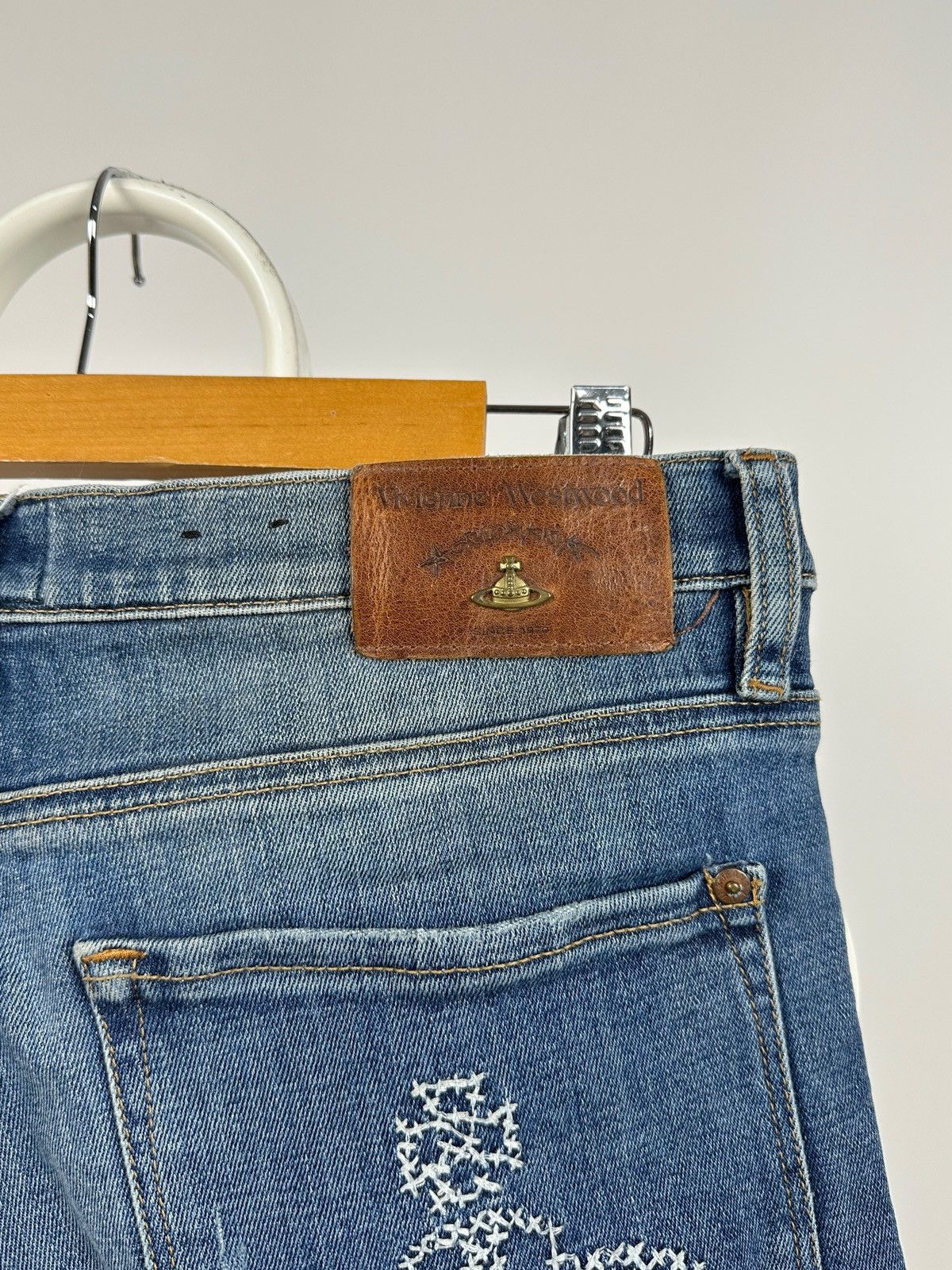 Vivienne Westwood Vivienne Westwood Anglomania Light Blue Denim Jeans Pants Size US 30 / EU 46 - 22 Thumbnail