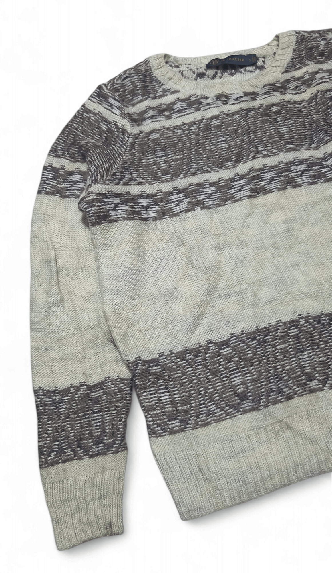 Other Vintage 90s OUTBACK RED Ethnic Striped Motifs Knit Sweater Size US S / EU 44-46 / 1 - 5 Thumbnail