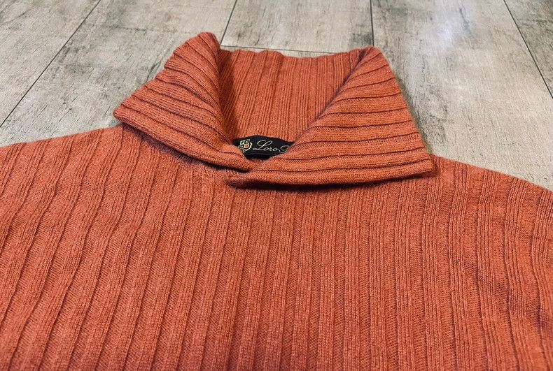 Loro Piana LORO PIANA Cashmere high collar sweater Size US L / EU 52-54 / 3 - 1 Thumbnail