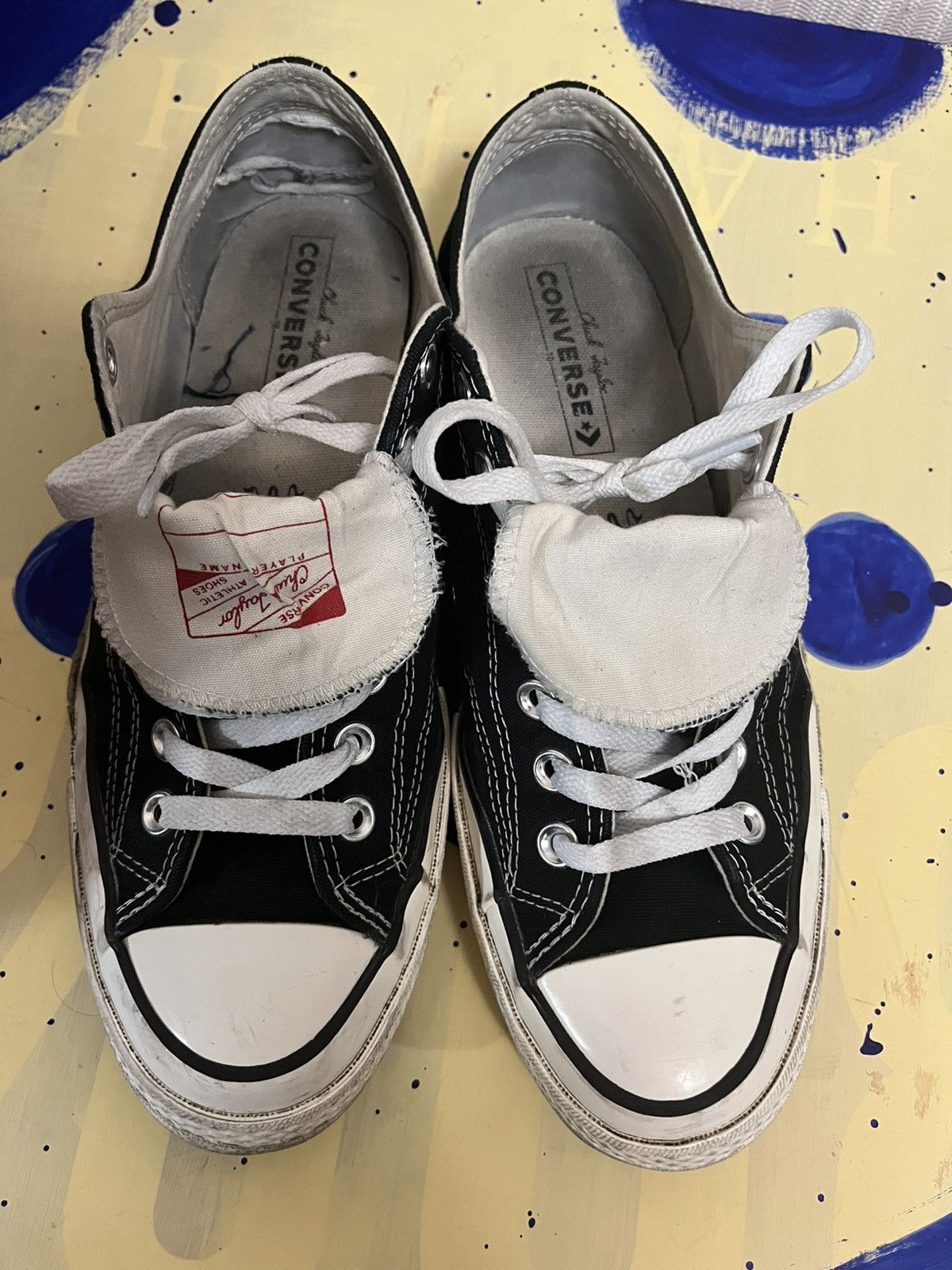 Converse Black canvas converse ctas 70s low shoes Size US 9 / EU 42 - 8 Thumbnail