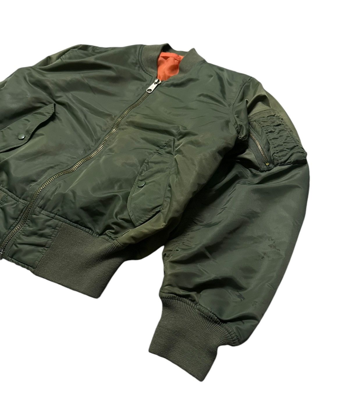 Other US air force type ma-1 reversible bomber jacket Size US M / EU 48-50 / 2 - 3 Thumbnail