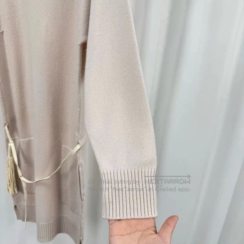 Hermes Hermes Wool Knit Fringe Belt Dress. Size M / US 6-8 / IT 42-44 - 4 Thumbnail