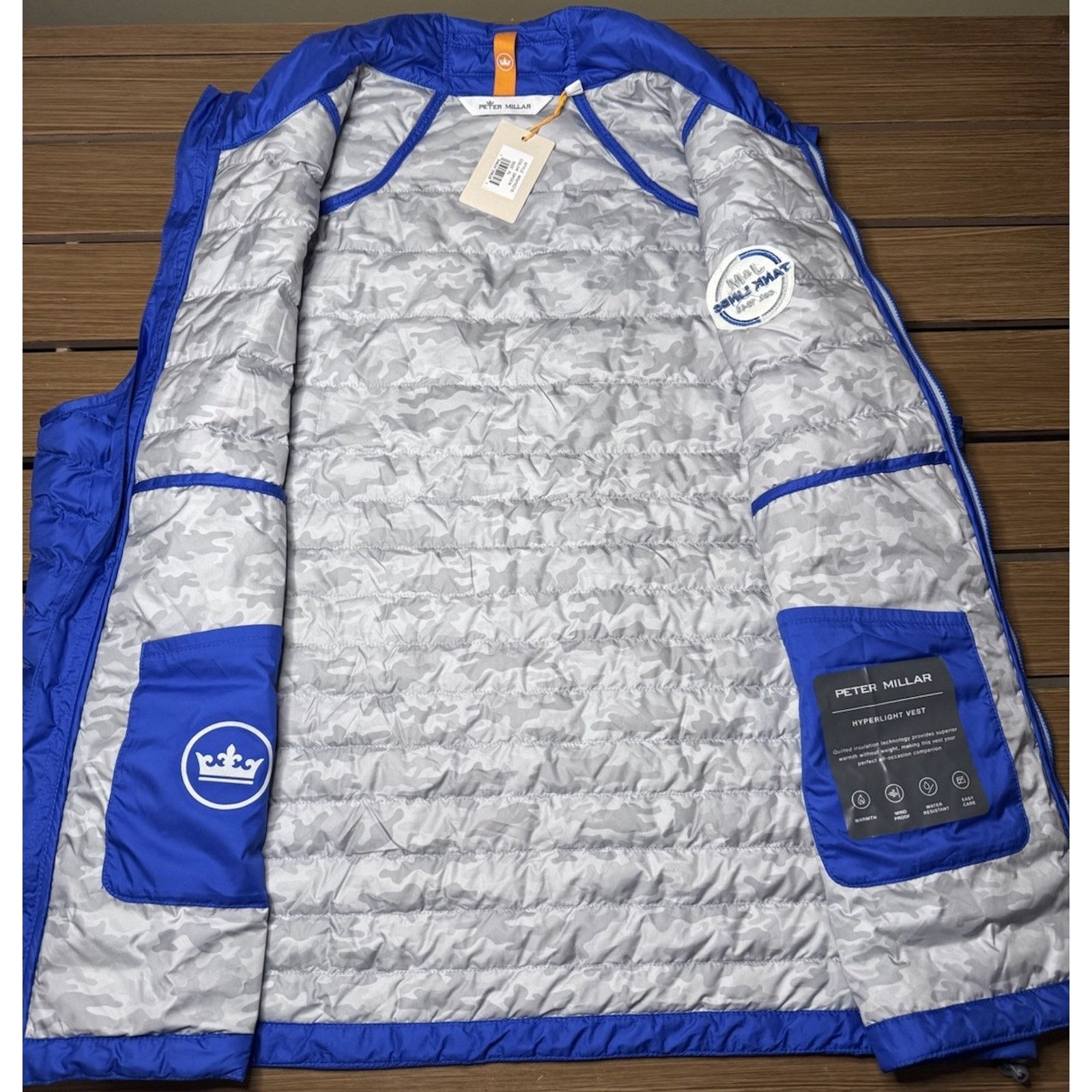 NEW Peter Millar Hyperlight Vest Mens XL Quilted Insulated