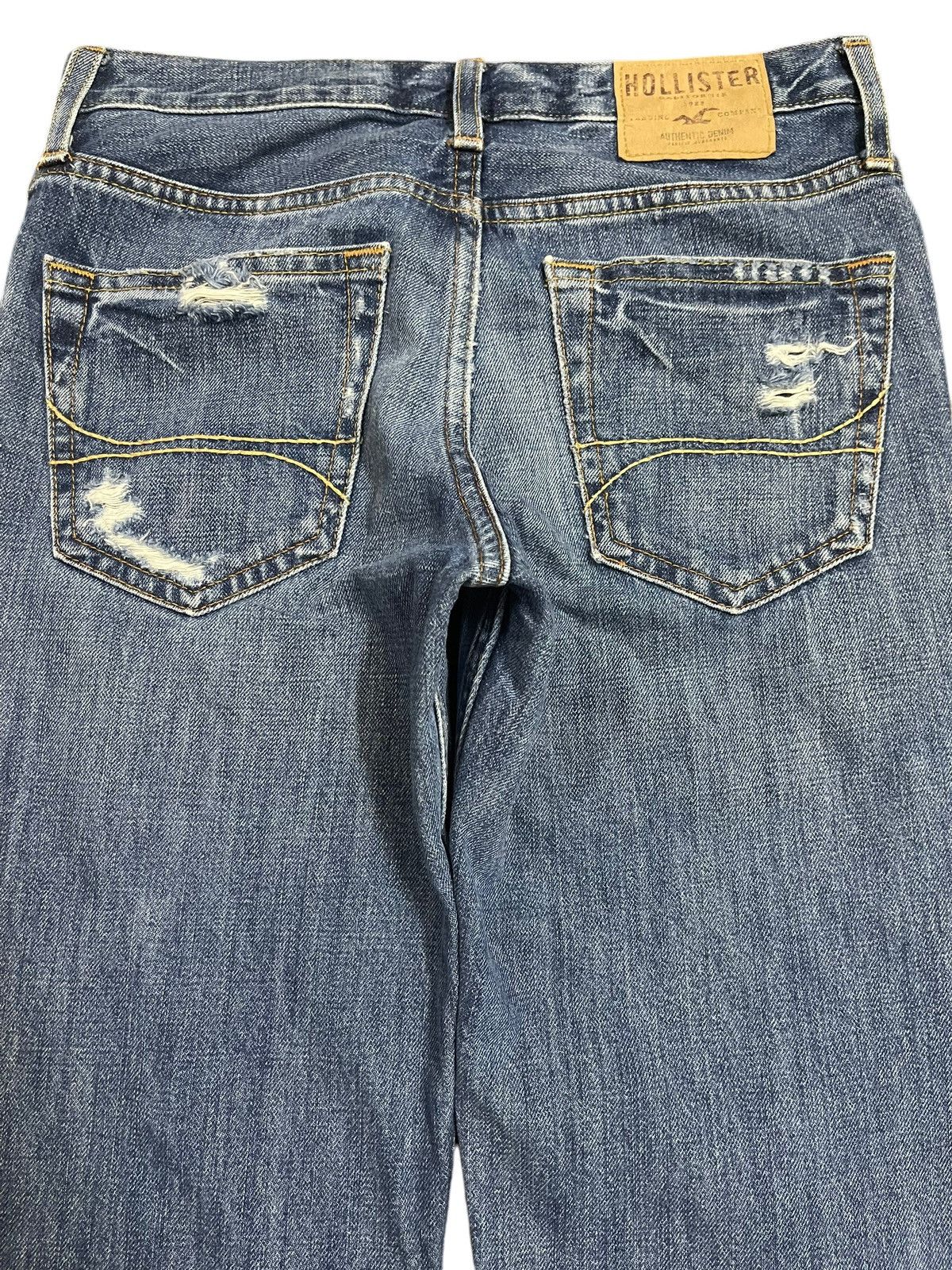 Sugar Cane Vintage Japanese Brand Blue Wash Distressed Style Loose Jean Size US 30 / EU 46 - 5 Thumbnail