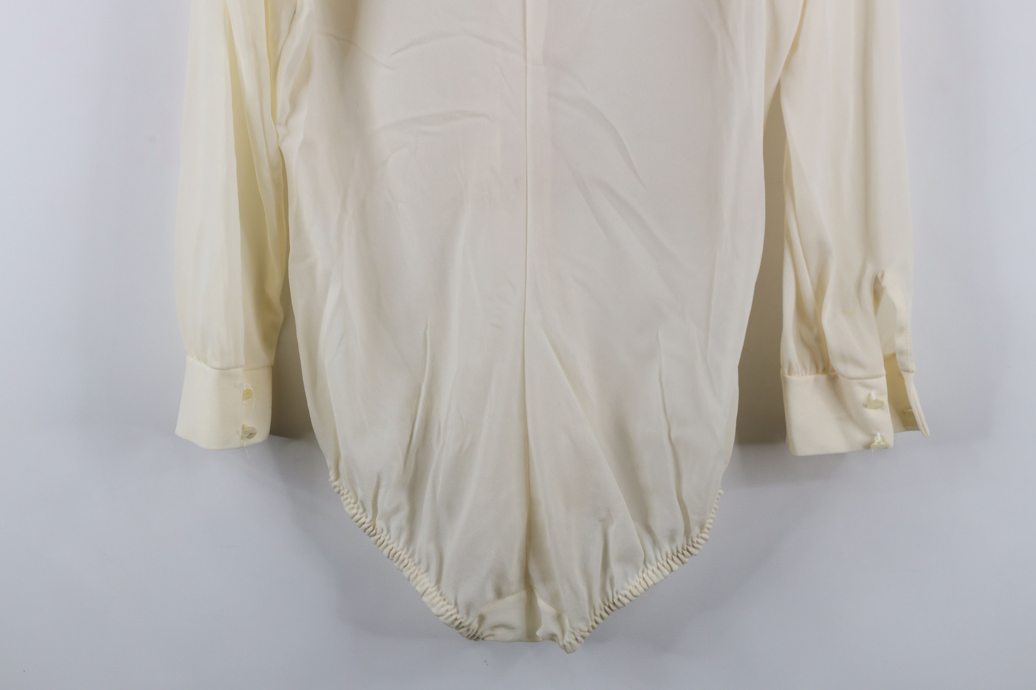 Vintage Vintage 50s 60s Streetwear Collared Body Suit Shirt Nylon Size XXL / US 16-18 / IT 52-54 - 14 Thumbnail