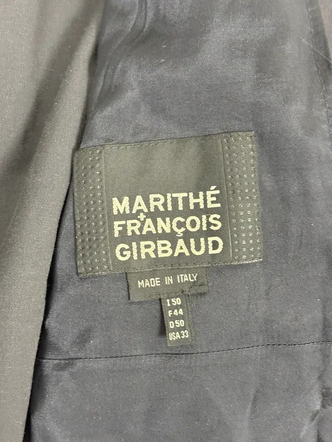 Marithe + Francois Girbaud 1990s Marithé + François Girbaud Navy Multi-Pocket Nylon Jacket Size US S / EU 44-46 / 1 - 12 Thumbnail