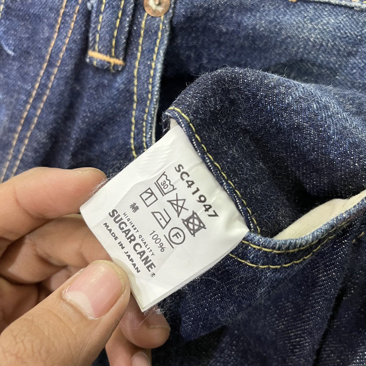 Japanese Brand × The Real McCoy's Vintage Sugar Cane 1947 Selvedge Denim Pants Size US 26 / EU 42 - 9 Thumbnail