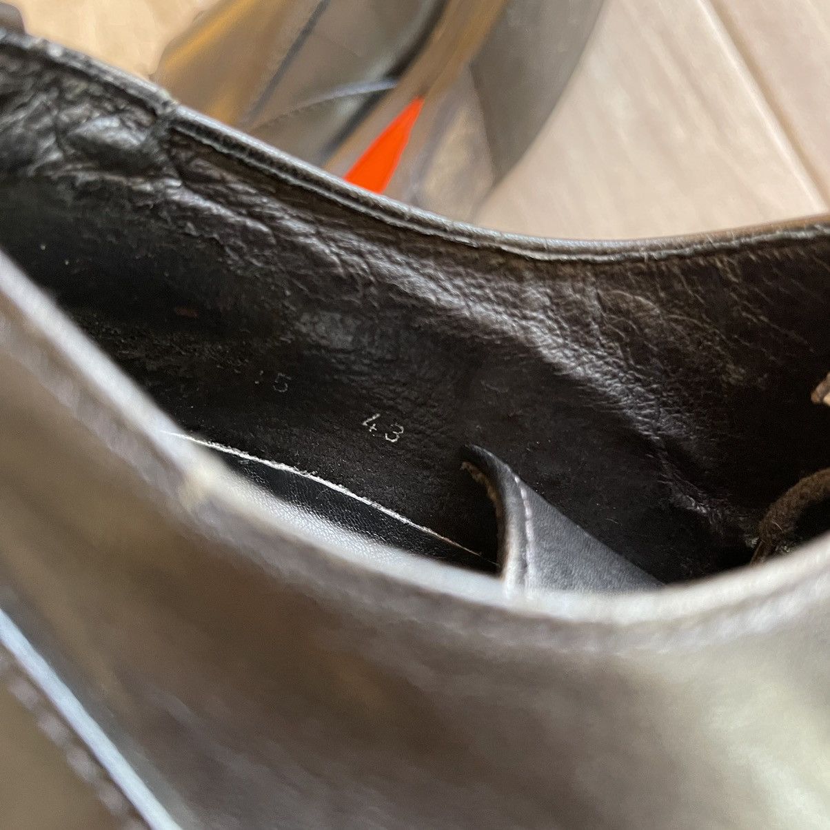 Dirk Bikkembergs SS1997 'Easy Rider' Leather Derby Lace Boots Size US 10.5 / EU 43-44 - 8 Thumbnail