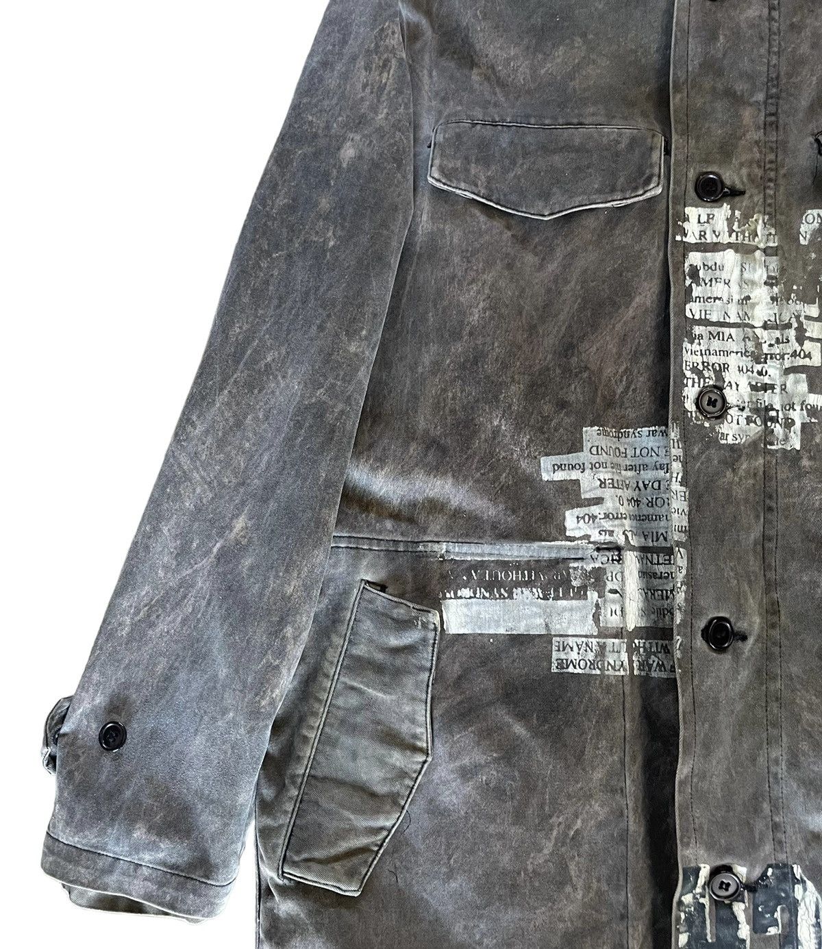 If Six Was Nine Vintage HN+DIE D.O.A Die Wholly Seditionaries Parka Jacket Size US L / EU 52-54 / 3 - 8 Thumbnail