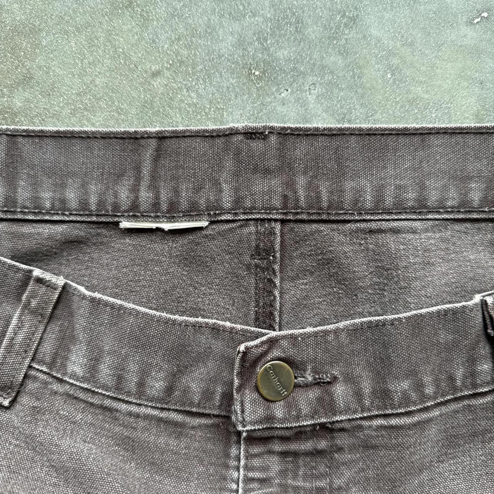 Carhartt Brown Carpenter Carhartt Double Knee Vintage Work Pants Size US 38 / EU 54 - 8 Thumbnail