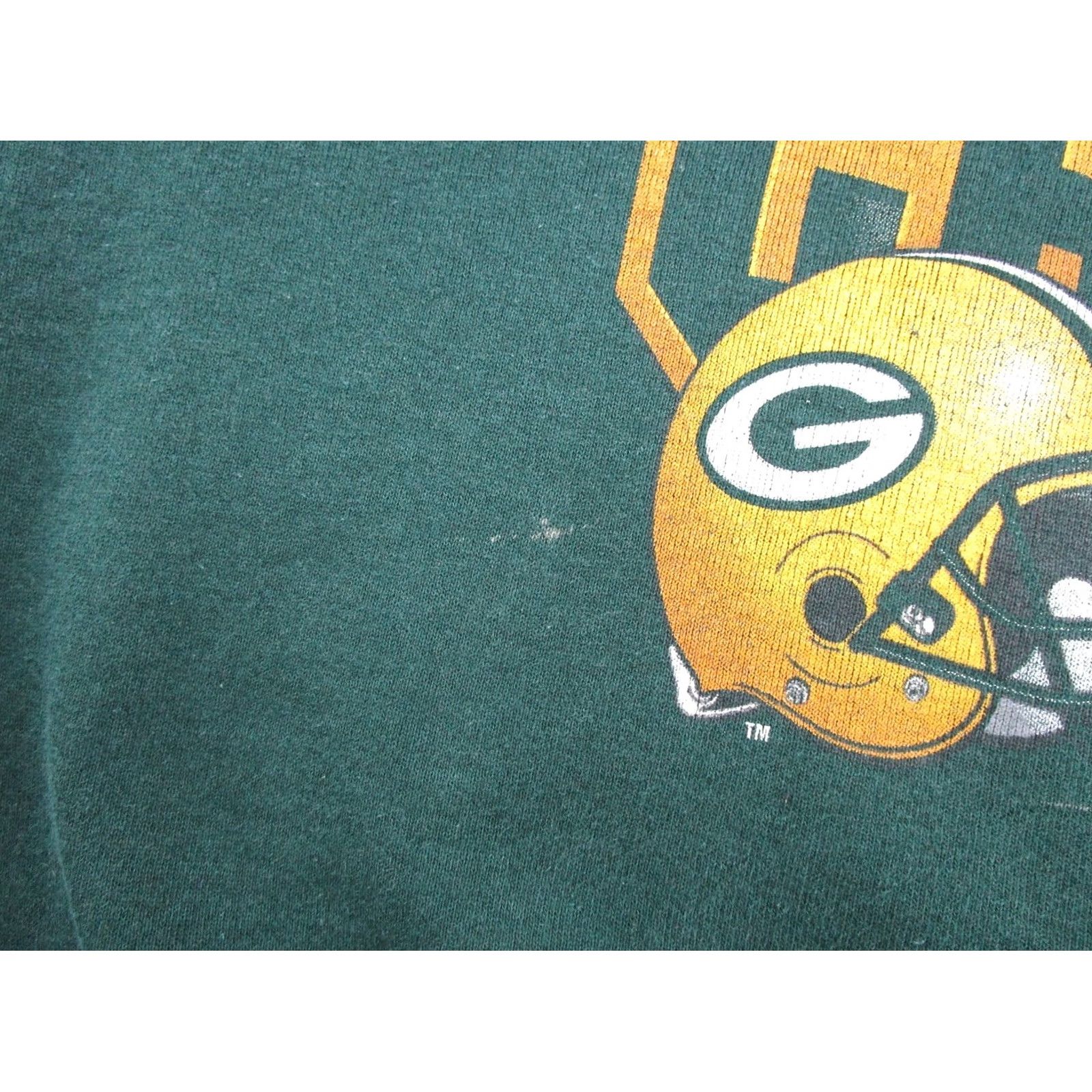 Pro Player VINTAGE Green Bay Packers Sweatshirt XL Crew Neck Pro Player 1996 90s Sports Football Graphic Print Mens Size US XL / EU 56 / 4 - 3 Thumbnail