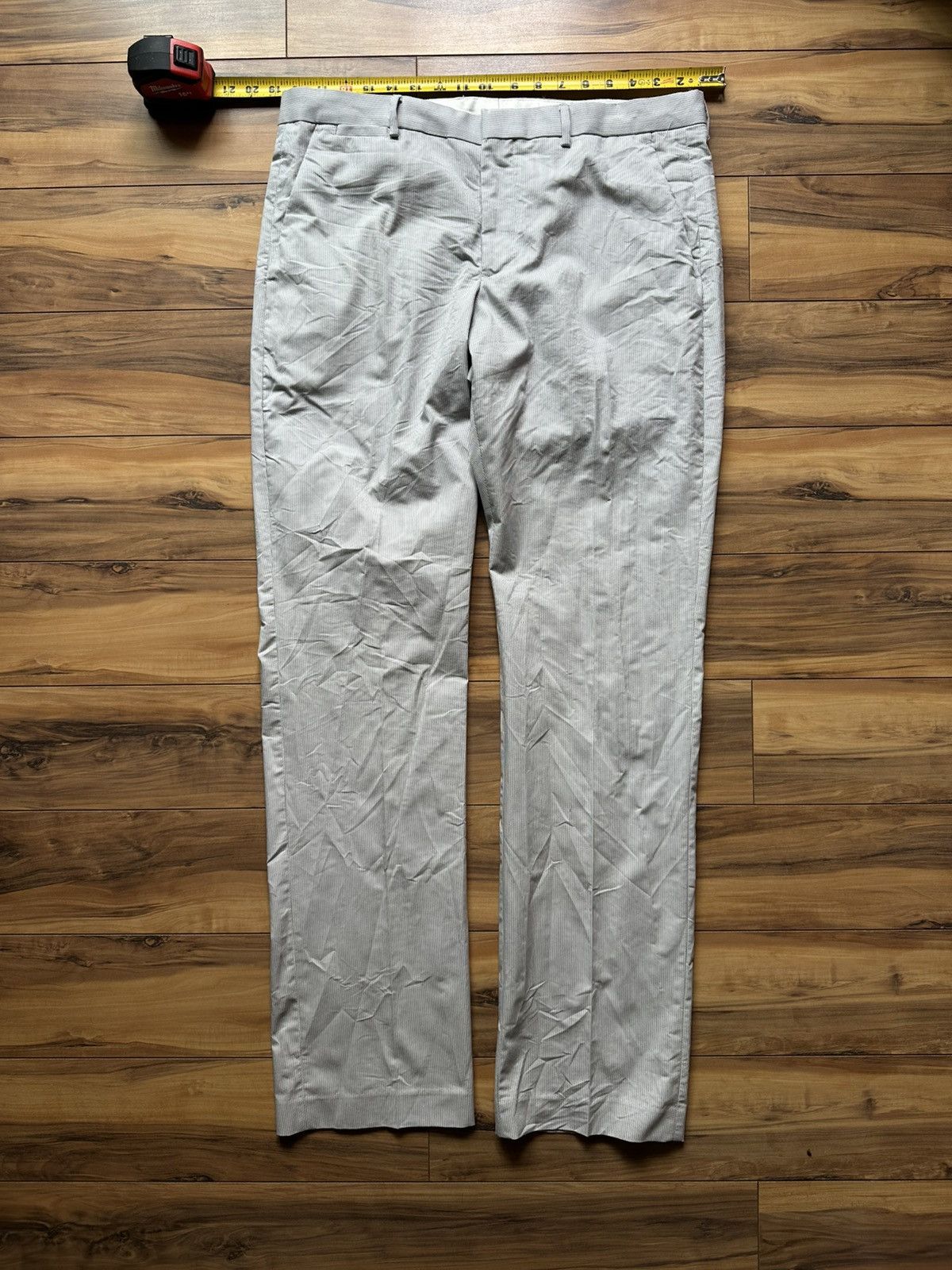 Express Men's Gray Pants Size US 34 / EU 50 - 1 Thumbnail