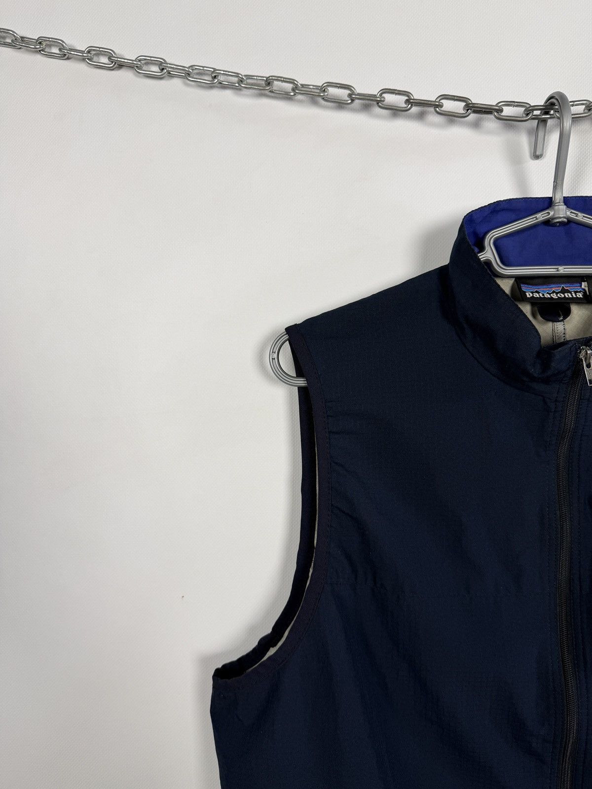 Patagonia Patagonia Full Zip Vest Outdoor Trekking Vintage Blue Size M Size US M / EU 48-50 / 2 - 3 Thumbnail