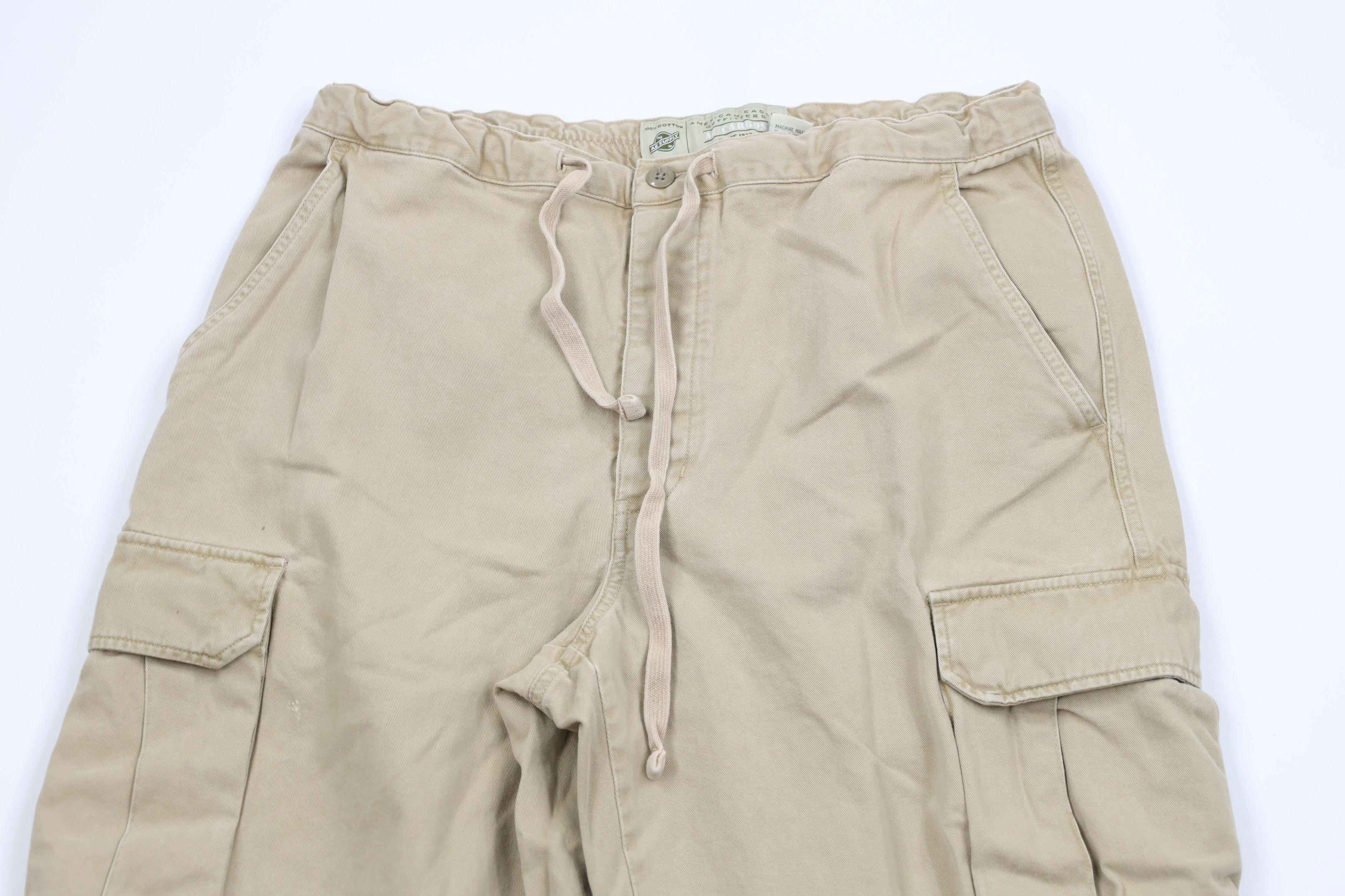 American Eagle Outfitters Vintage American Eagle Outfitters Wide Leg Cargo Pants Size US 32 / EU 48 - 2 Thumbnail