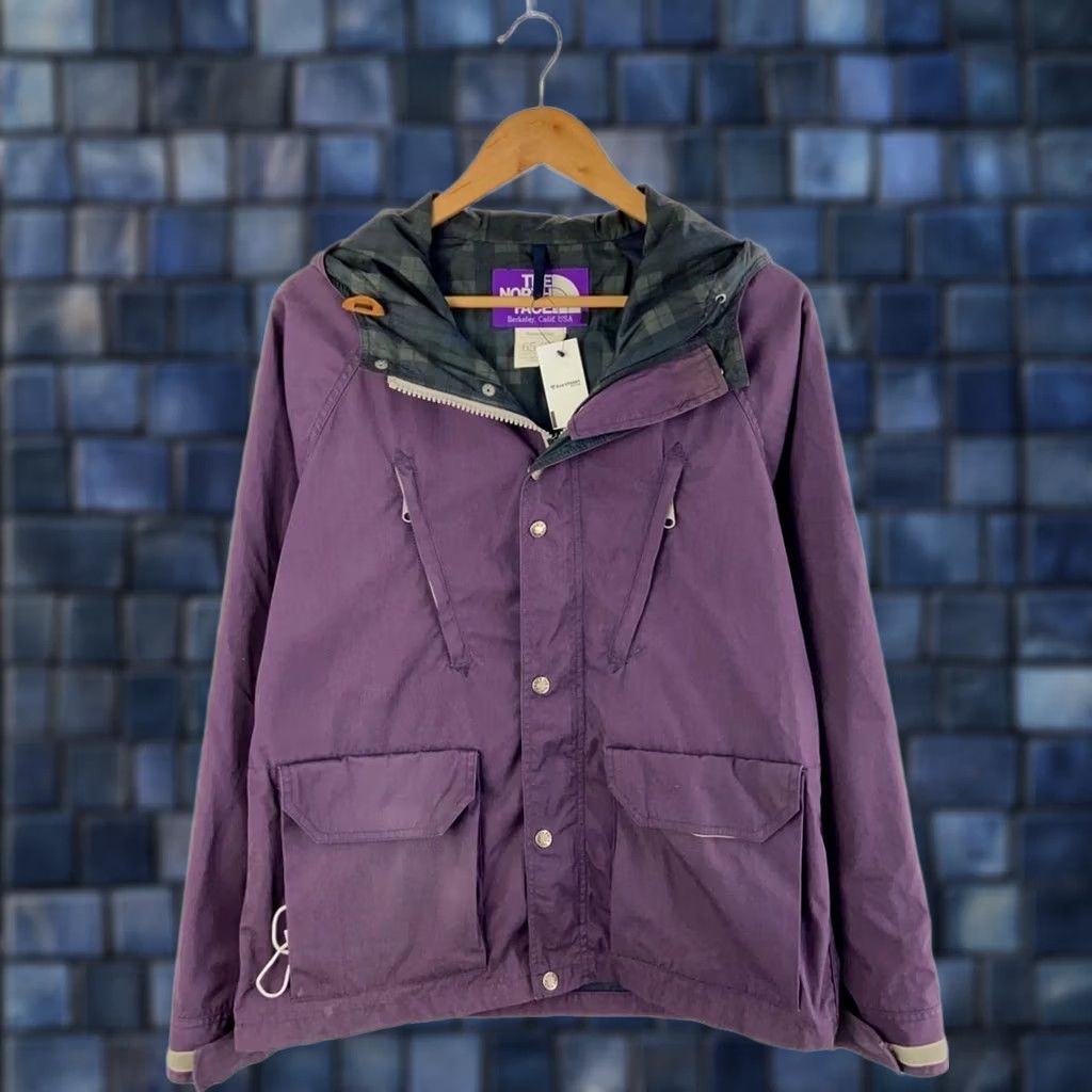 The North Face Purple Label THE NORTH FACE PURPLE LABEL 65/35 Hooded Jacket Parka Size L Purple Mens Jacket Size US L / EU 52-54 / 3 - 1 Thumbnail