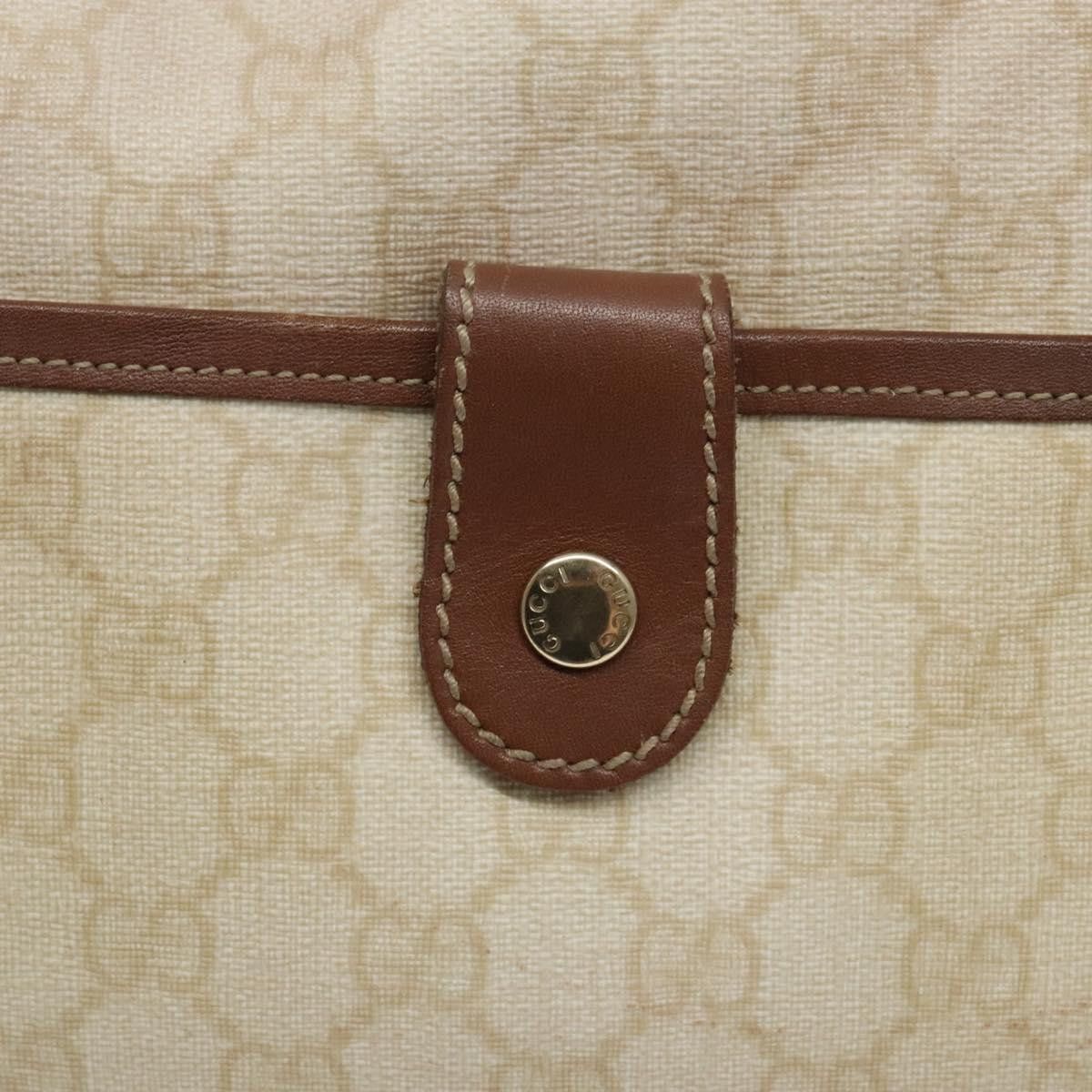 Gucci GUCCI GG Supreme Hand Bag Pvc White Gold Size ONE SIZE - 14 Thumbnail