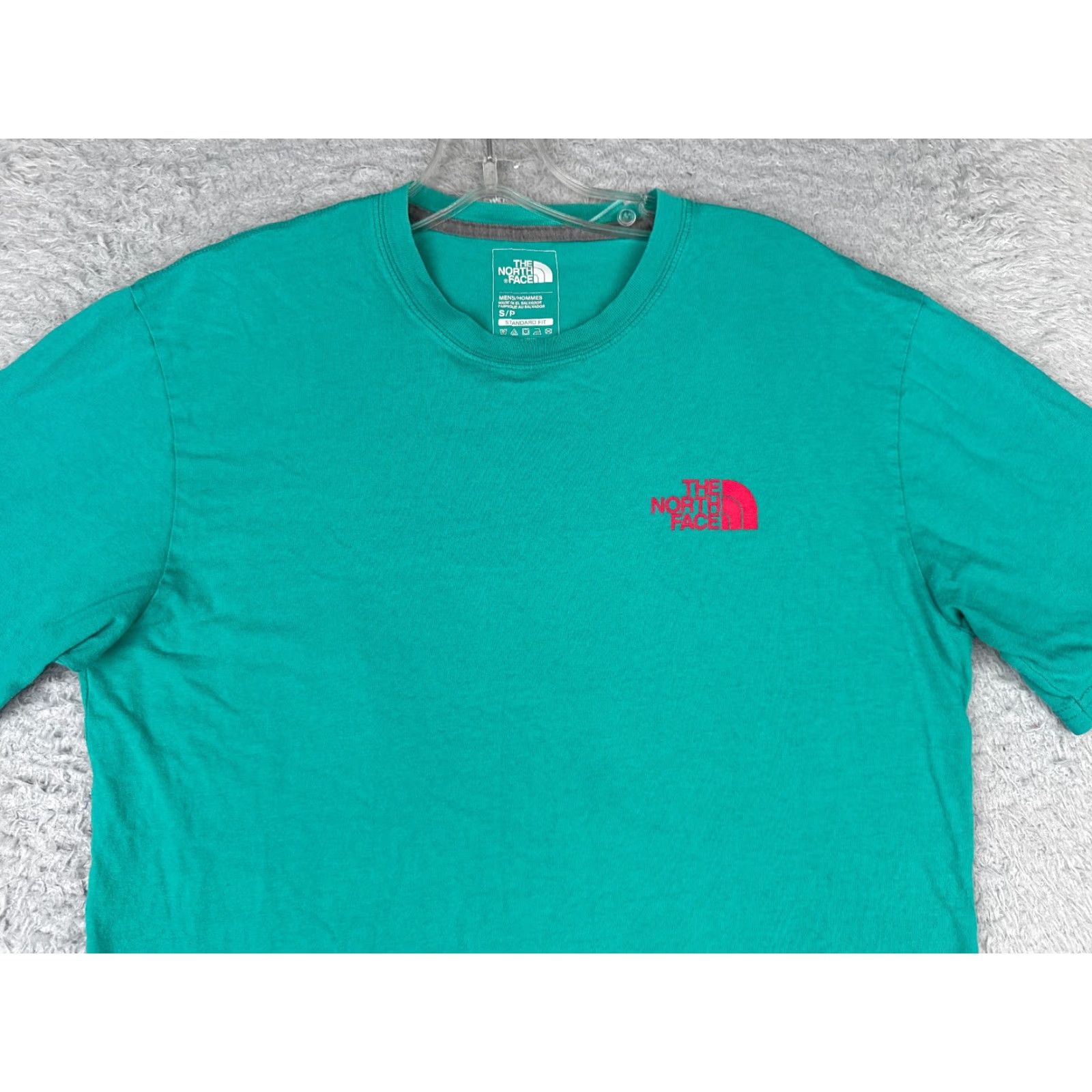 The North Face VINTAGE The North Face Shirt Men Small Petite Teal Short Sleeve Crew Neck Cotton READ Size US S / EU 44-46 / 1 - 4 Thumbnail