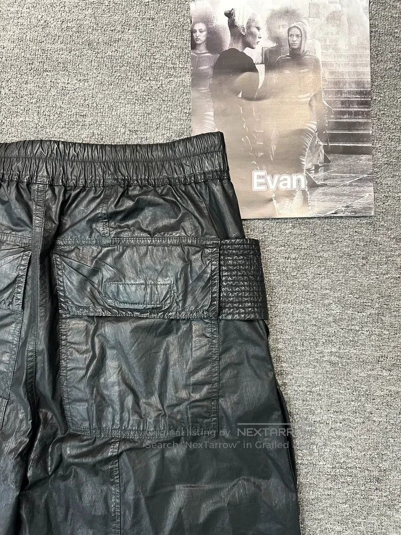 Rick Owens RICK OWENS size S Wax Double Ring Capris, Seven Eighth Pan Size US 27 - 4 Thumbnail