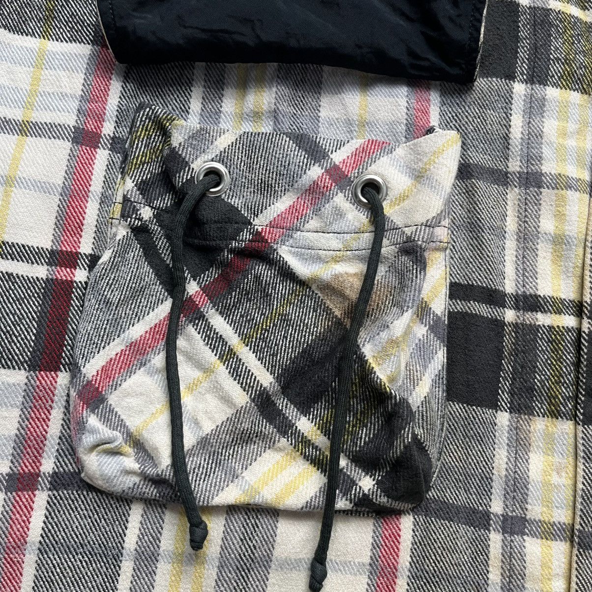 45rpm × Japanese Brand × Vintage Rare! 45rpm studio Flannel outer button up shirt Size US XL / EU 56 / 4 - 4 Thumbnail