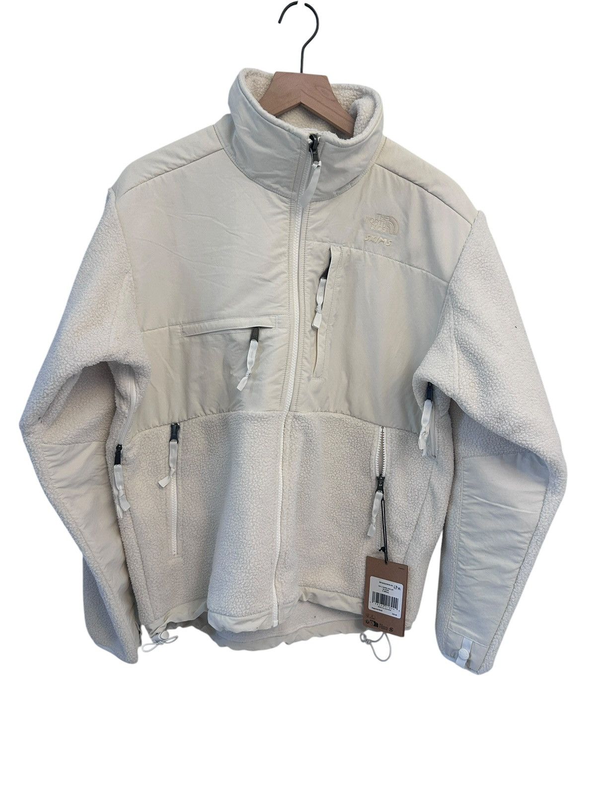 SKIMS The North Face x SKIMS 1995 Denali fleece jacket Bone XS Size XS / US 0-2 / IT 36-38 - 1 Thumbnail