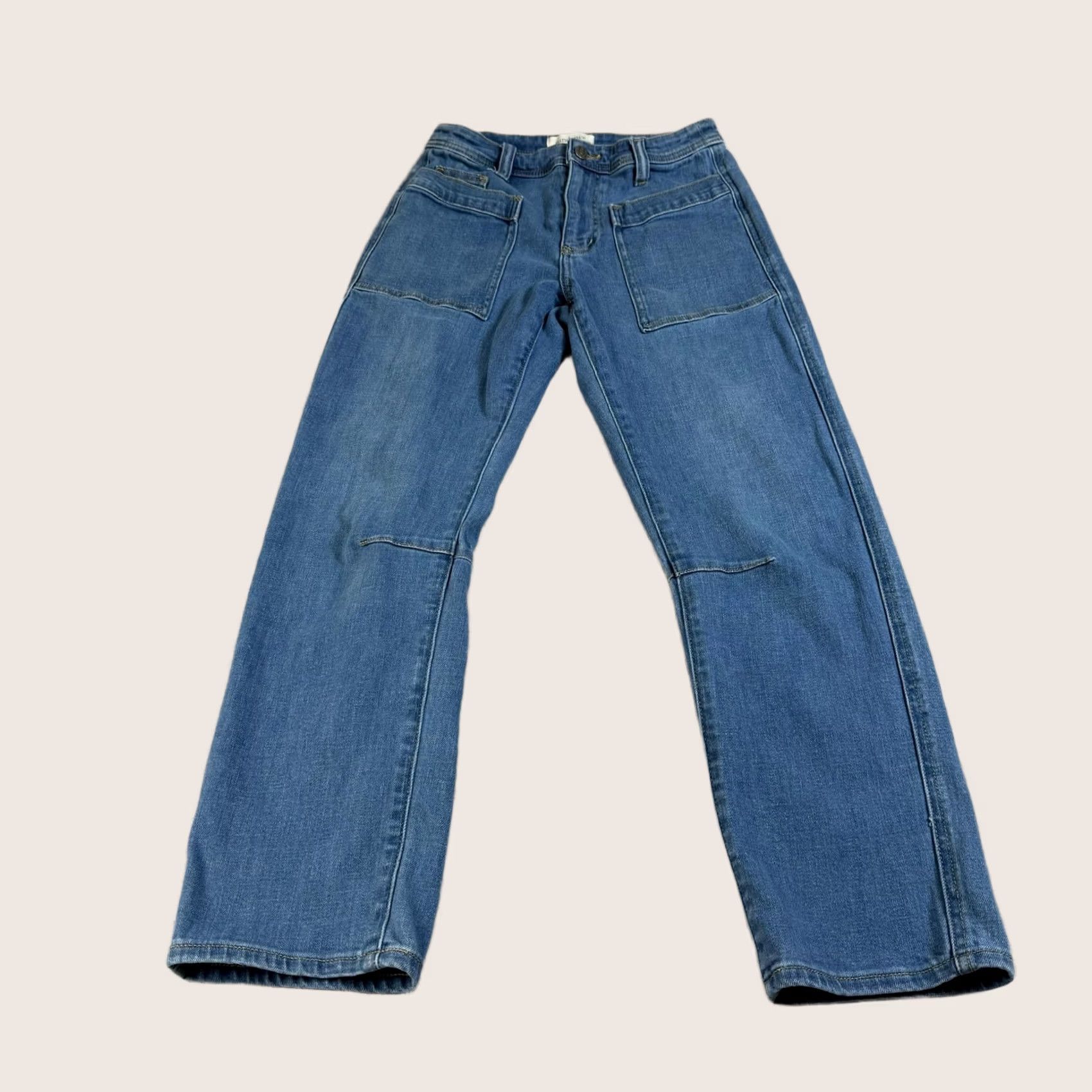 Vintage Sundance Jeans Women 2 Blue Medium Wash Straight Relaxed Denim 5-Pocket Size 26" / US 2 / IT 38 - 1 Thumbnail