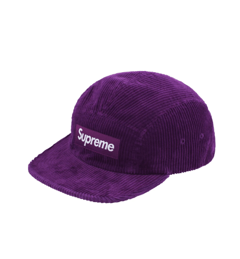 Supreme Supreme Corduroy Camp Cap Purple (FW24) Size ONE SIZE - 1 Thumbnail
