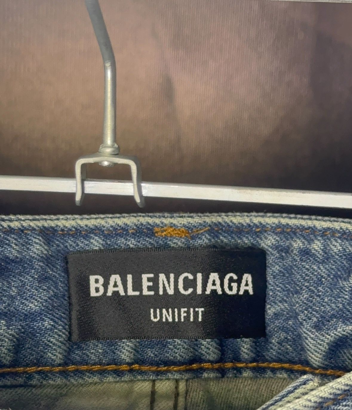 Balenciaga ✅Balenciaga Slashed Layer double distressed jeans blue/camo Size US 30 / EU 46 - 7 Thumbnail
