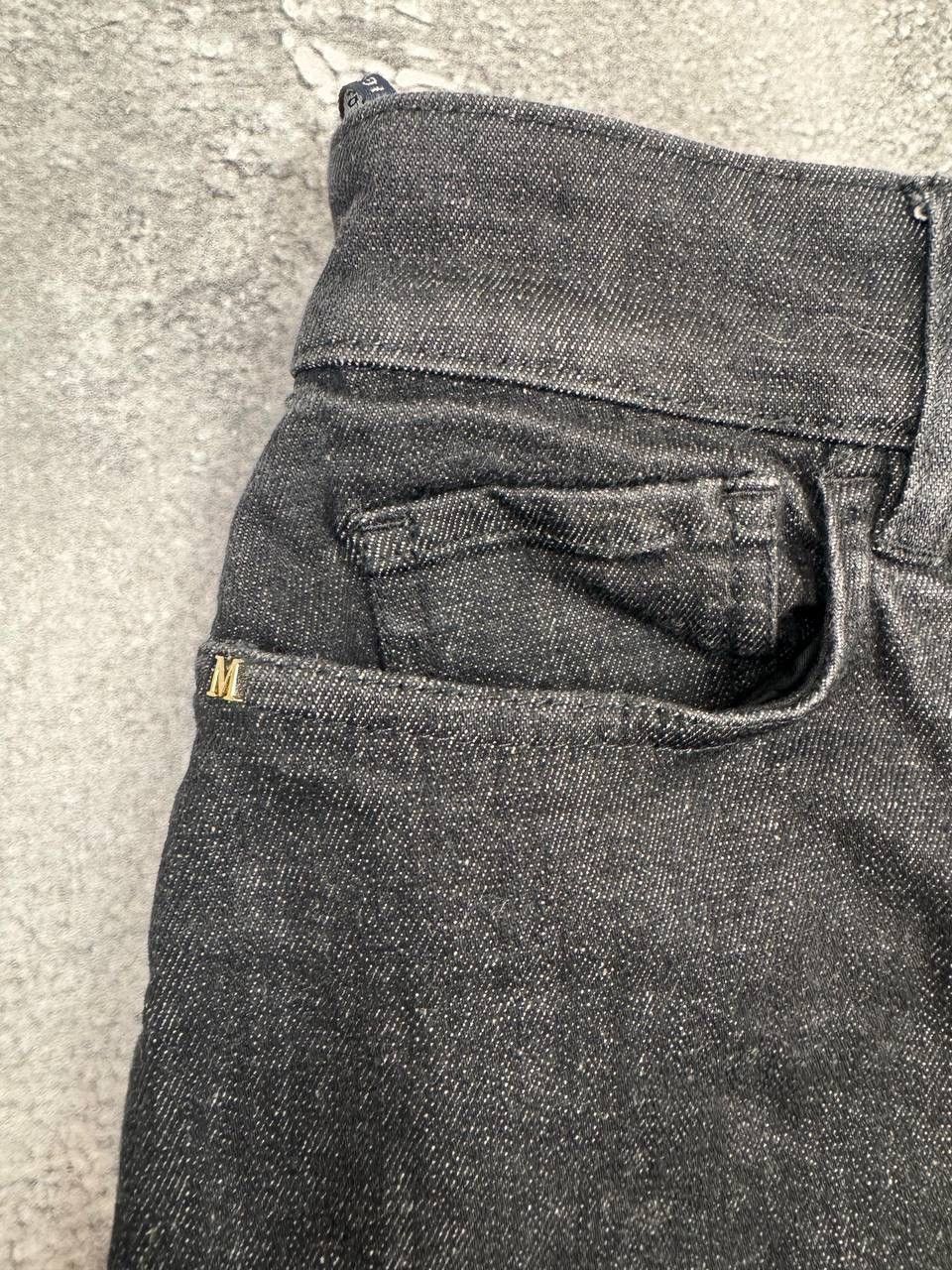 Max Mara Max Mara Women Denim Jeans Pants Straight Fit Black Size XS Size 25" / US 0 / IT 36 - 8 Thumbnail