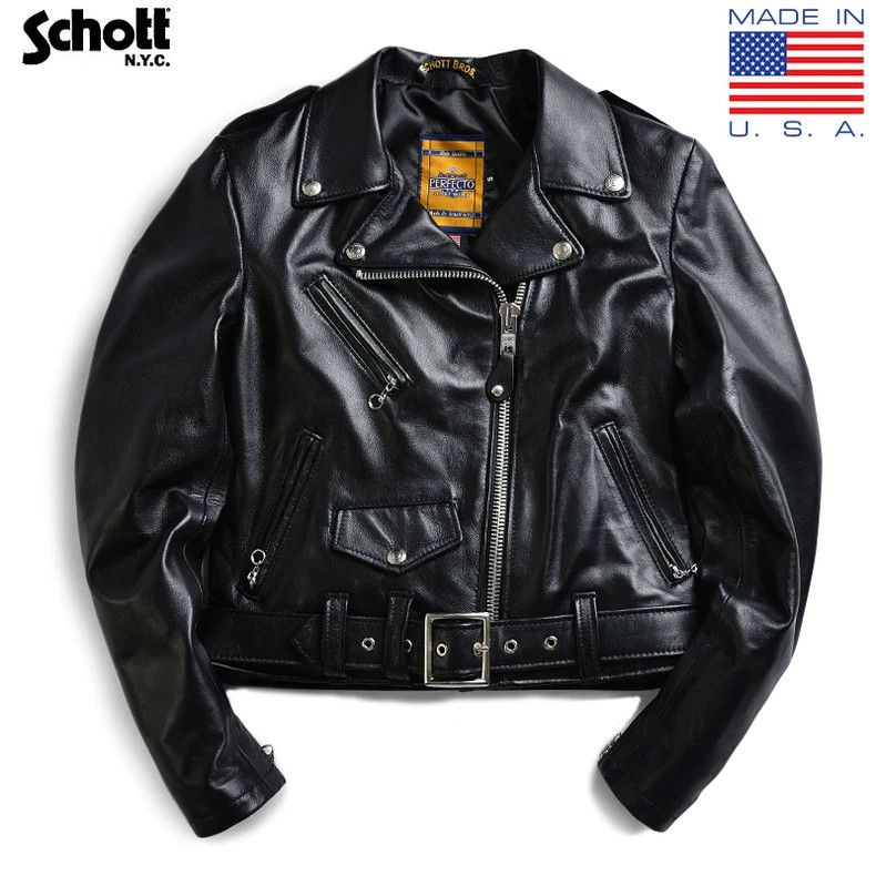 Schott Schott Sheepskin slim knight jacket Size US S / EU 44-46 / 1 - 1 Preview
