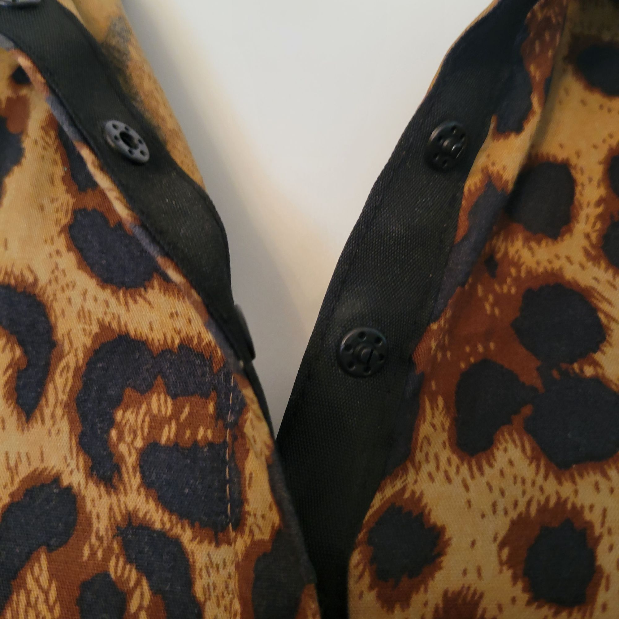 Vintage Vintage Newport News 12 Leopard Print Sleeveless Snap Down M Size XL / US 12-14 / IT 48-50 - 5 Thumbnail