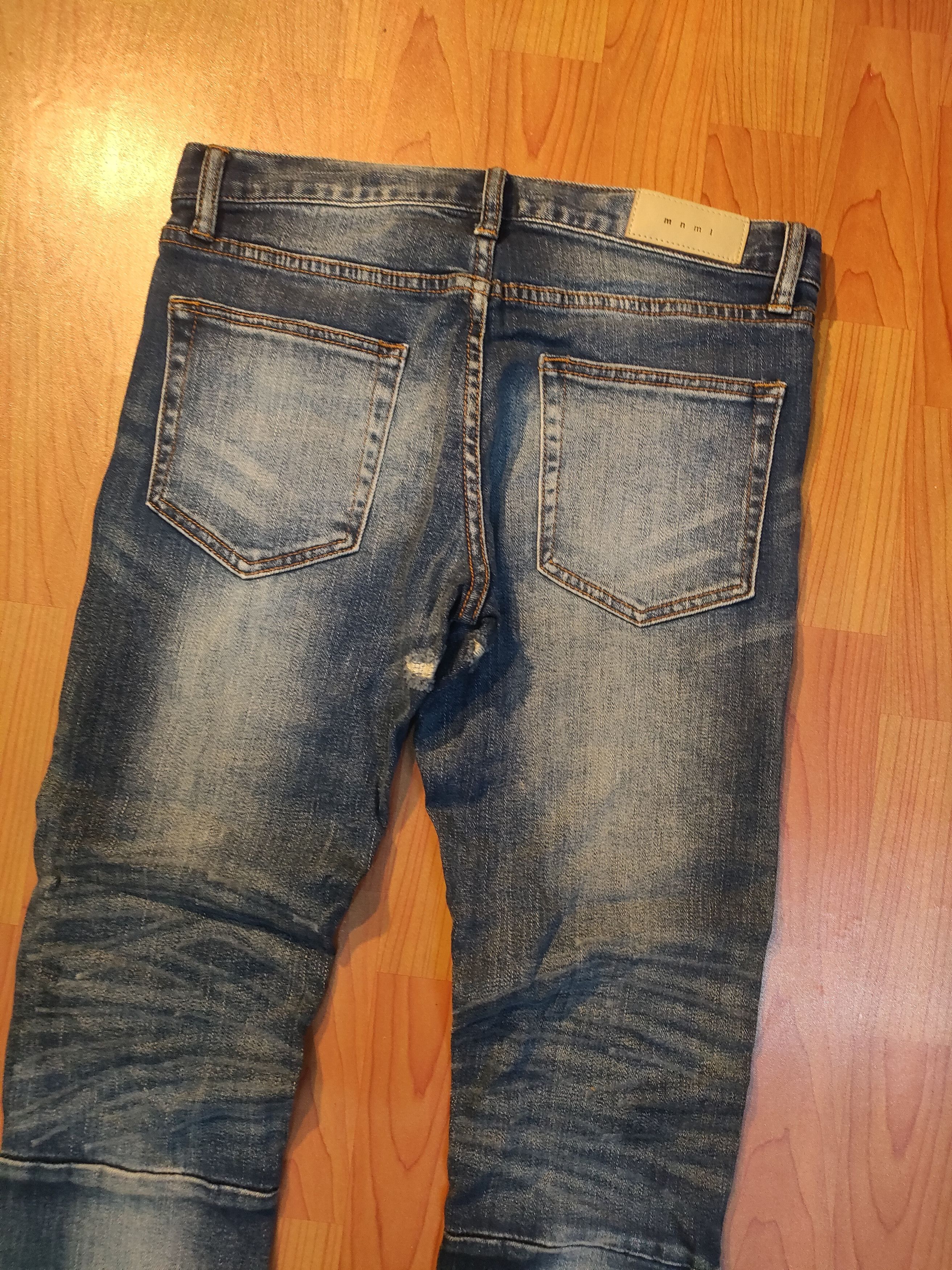 Japanese Brand × MNML MNML Designer Slim Jeans Size US 32 / EU 48 - 3 Thumbnail