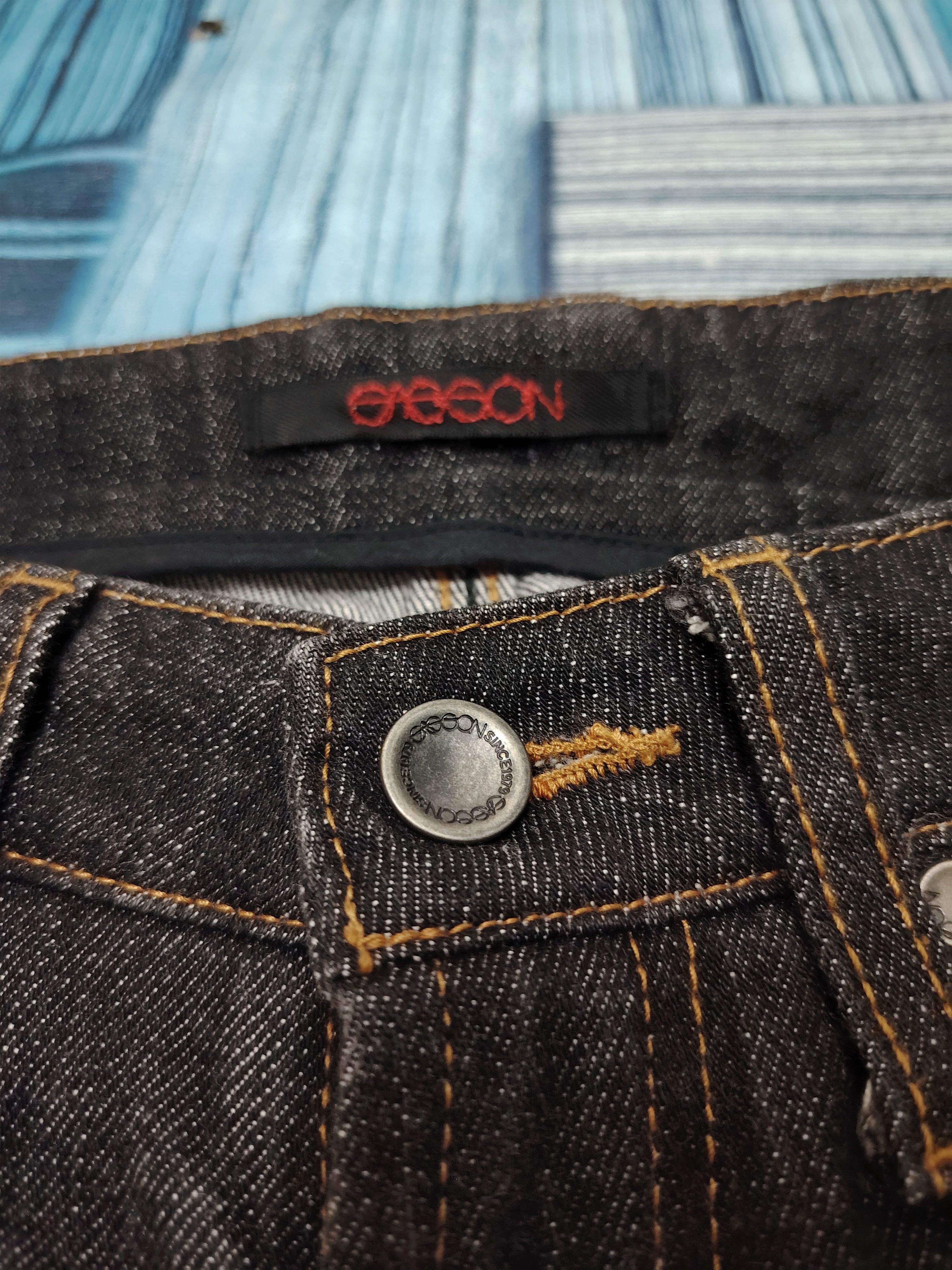 If Six Was Nine × Japanese Brand Japanese Sasson Black Flared Jeans Tribal embroidery Pocket Size US 27 - 4 Thumbnail