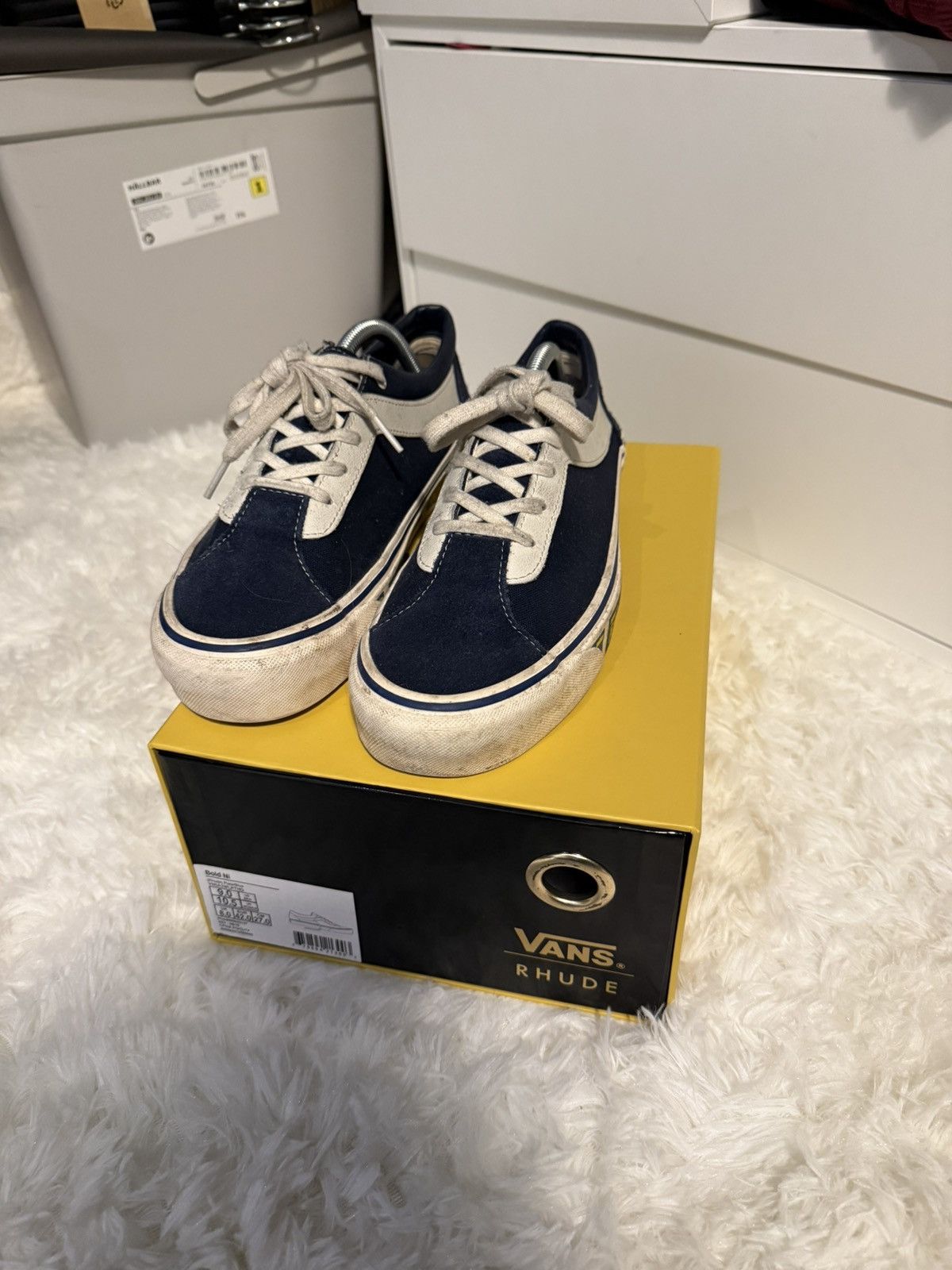 Rhude × Vans Rhude x Vans Bold Ni Plate/Blue Size US 9 / EU 42 - 1 Thumbnail