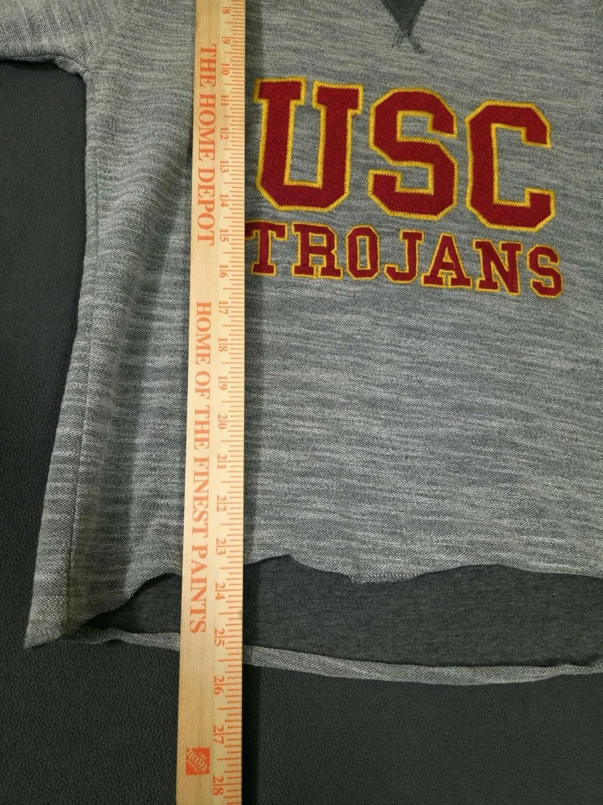 Other USC Trojans Gray Raglan Small Campus Crew Varsity Vault #3 Size ONE SIZE - 3 Thumbnail