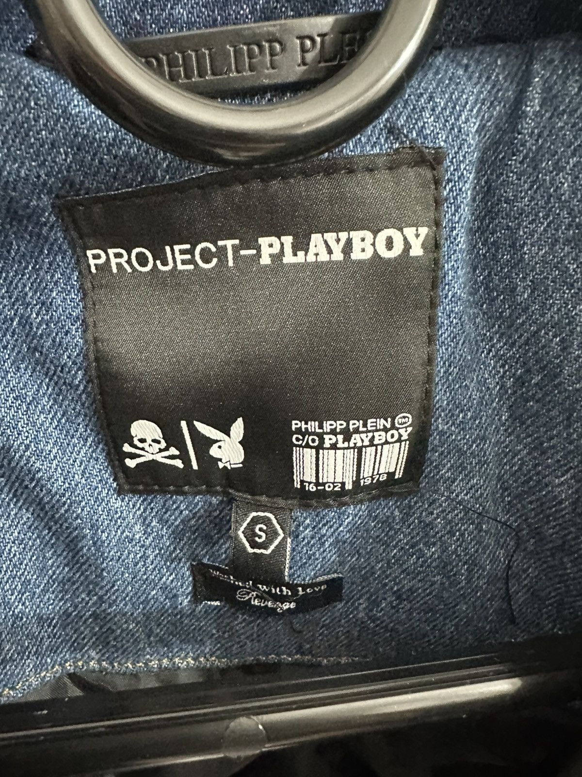 Philipp Plein Philipp Plein x Playboy Denim Jacket Size US S / EU 44-46 / 1 - 5 Thumbnail