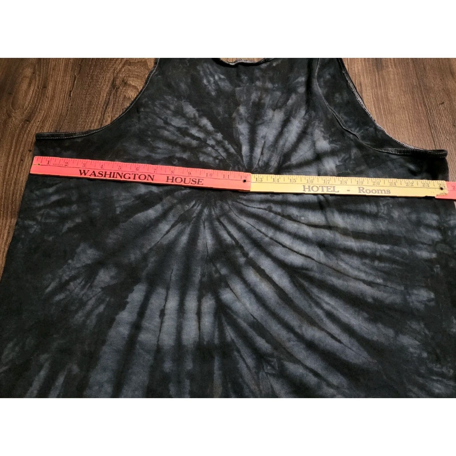Vintage VINTAGE Zion Rootswear Band Tee Tank Top Men's Tank 2XL Black Tie Dye Bob Marley Shirt Mens Size US XXL / EU 58 / 5 - 3 Thumbnail