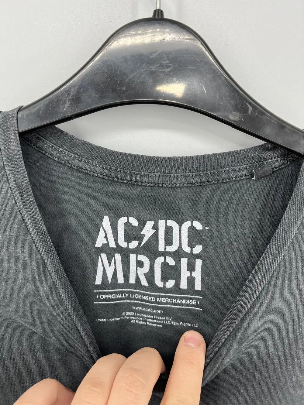 Other VINTAGE Y2K ACDC TEE SHIRT BAND TEE Size US L / EU 52-54 / 3 - 8 Thumbnail