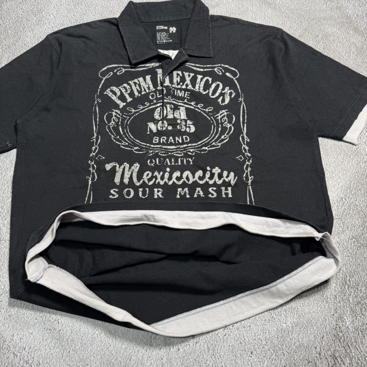 PPFM PPFM Collared Tee Shirt Big Logo Japanese Brand Size US L / EU 52-54 / 3 - 7 Thumbnail