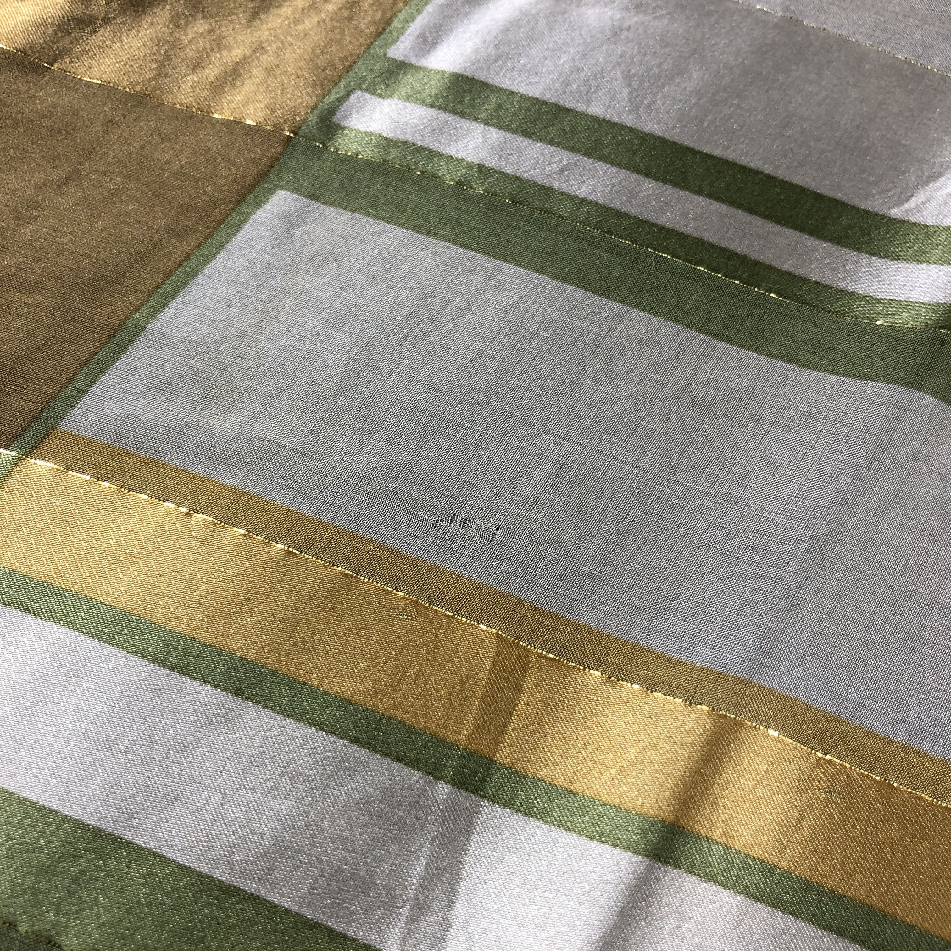 Japanese Brand Philippe V Abstract Silk Scarf M1124 Size ONE SIZE - 10 Thumbnail