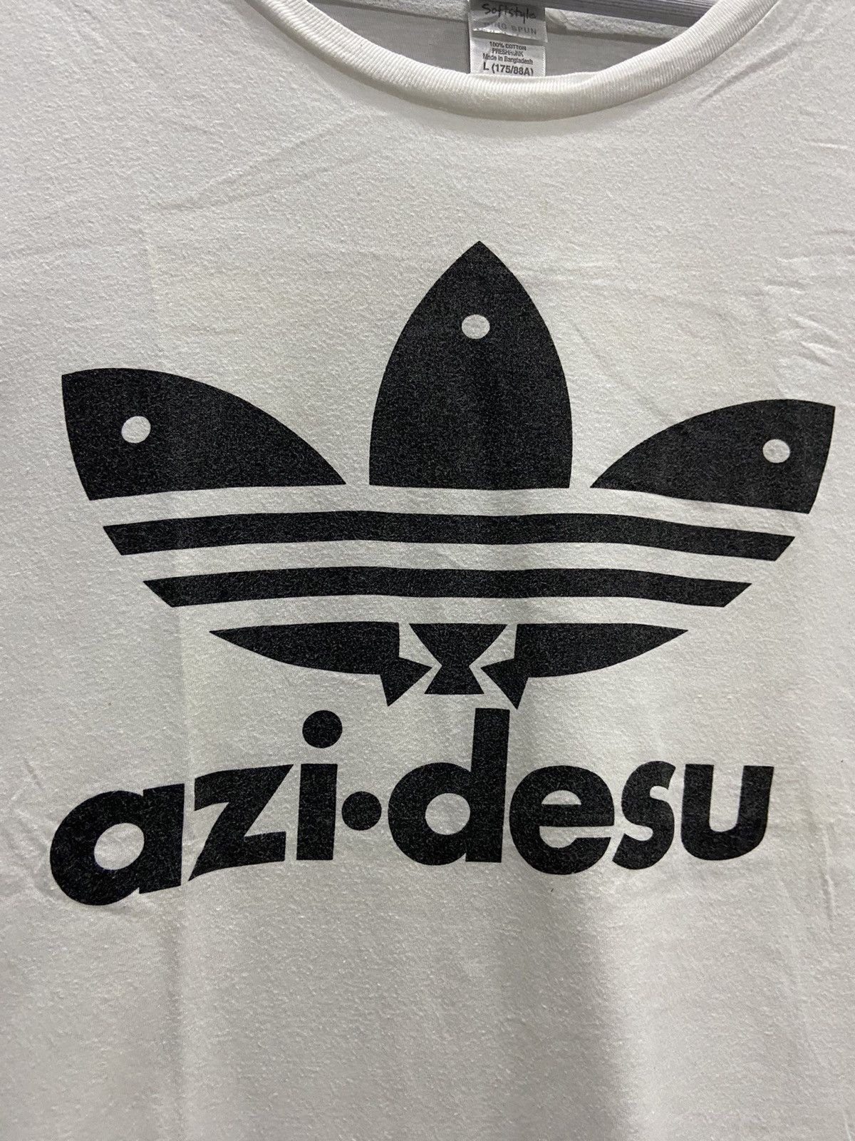 Japanese Brand AZI DESU JAPANESE SHORT SLEEVE TEE SHIRT Size US L / EU 52-54 / 3 - 3 Thumbnail