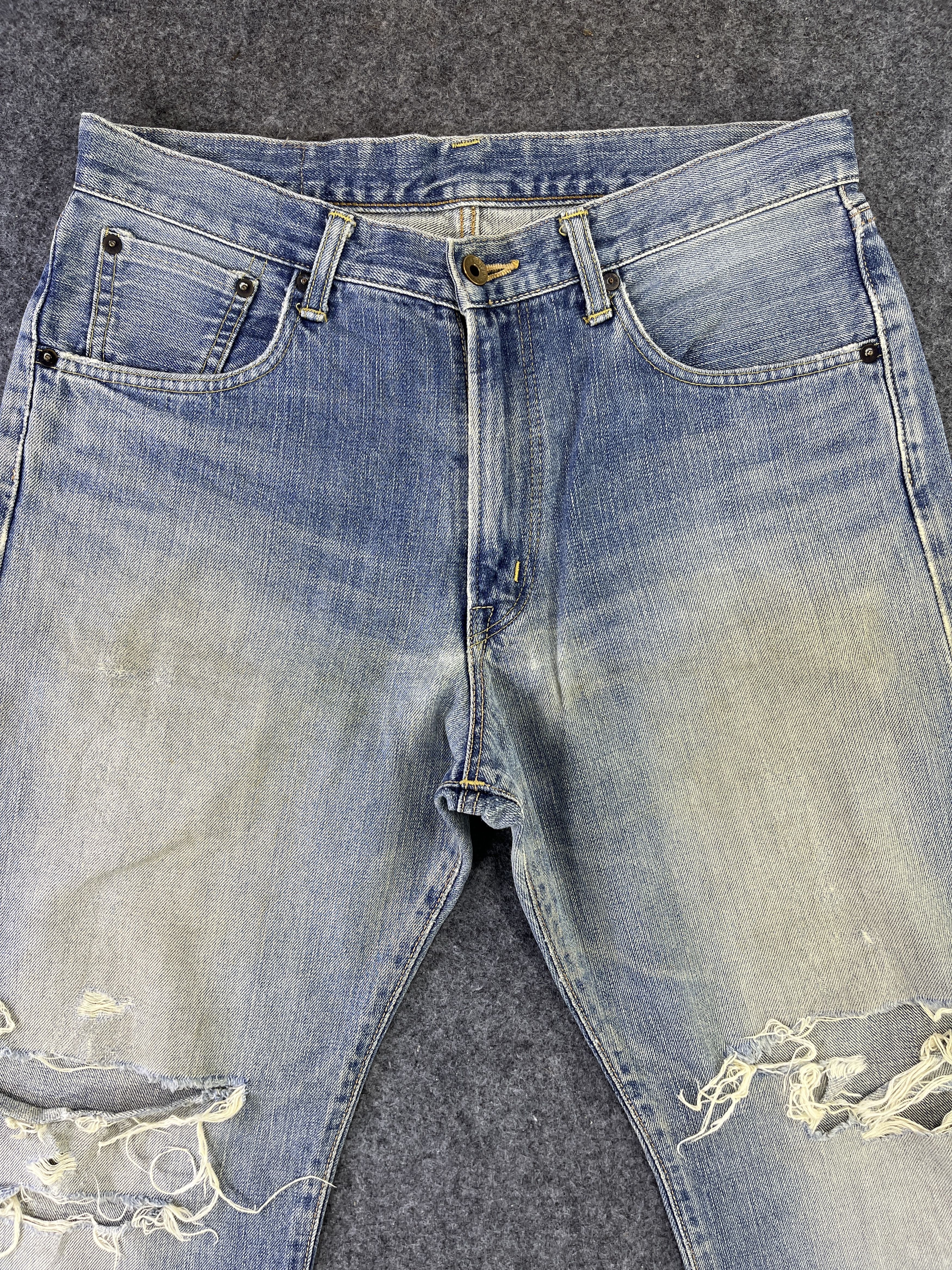 Edwin Vintage Edwin 505 X Redline Jeans - J885 Size US 33 - 2 Thumbnail