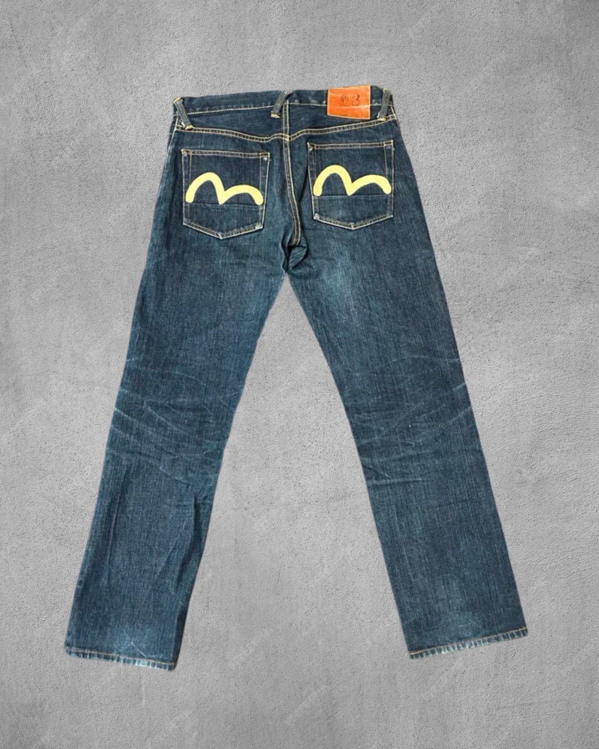 Evisu × Japanese Brand × Streetwear Evisu ?? 31x35 Kamome Jeans 
