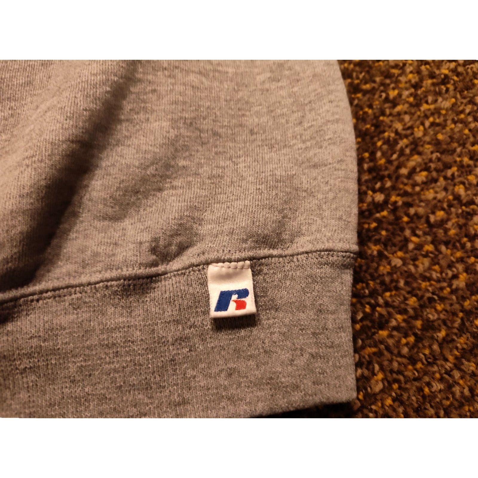 Vintage Vtg Russell Oklahoma State Cowboys OSU Crewneck Sweatshirt Gray Name Spellout Size US M / EU 48-50 / 2 - 2 Thumbnail