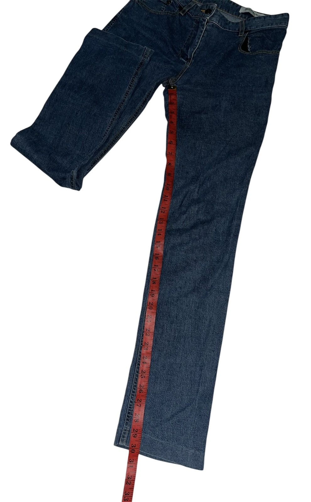 Saint Laurent Paris YvesSaintLaurent Slimfit Denim Pants x Vintage Size US 30 / EU 46 - 11 Thumbnail