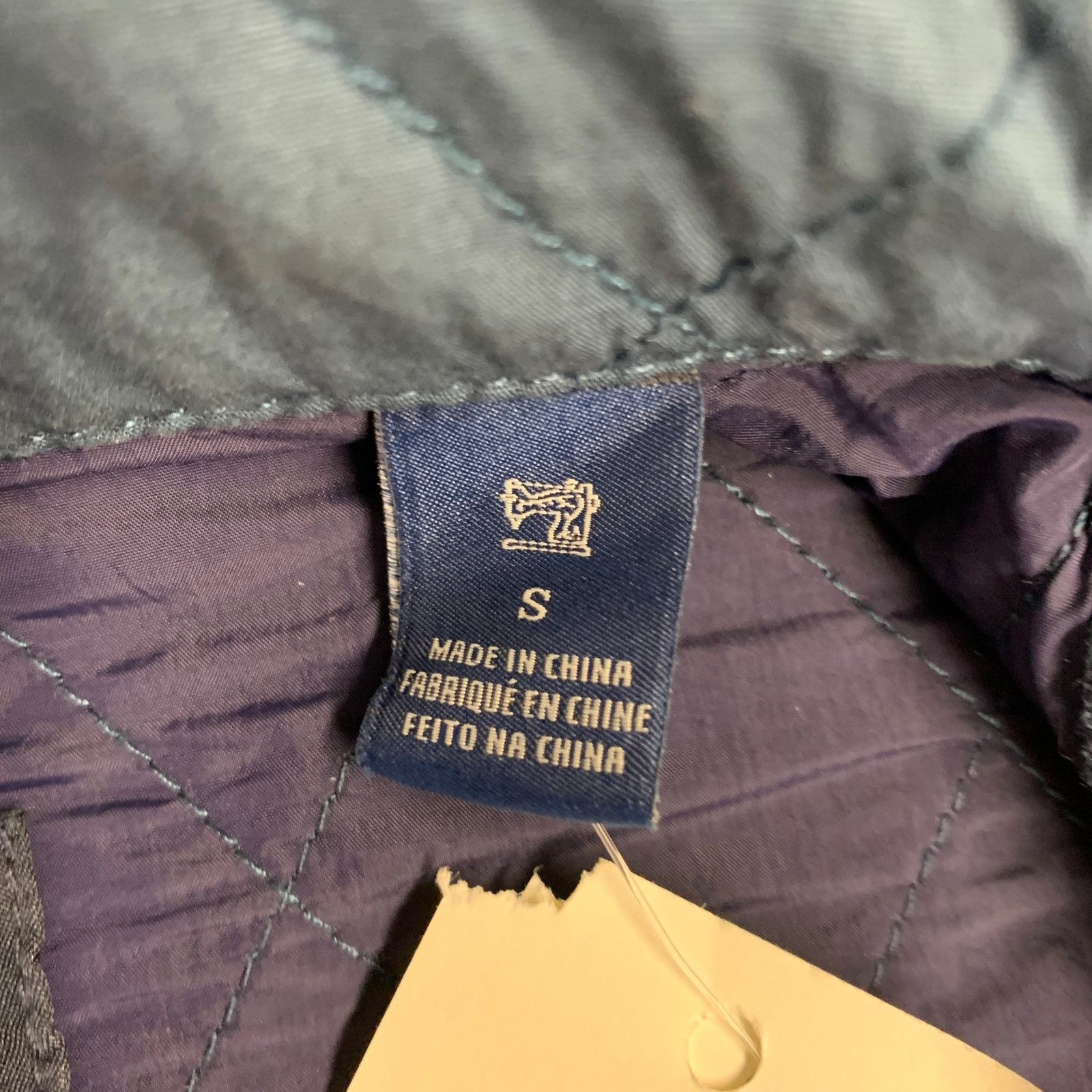 Scotch & Soda SCOTCH AND SODA Size S Blue Quilted Jacket Size US S / EU 44-46 / 1 - 5 Thumbnail
