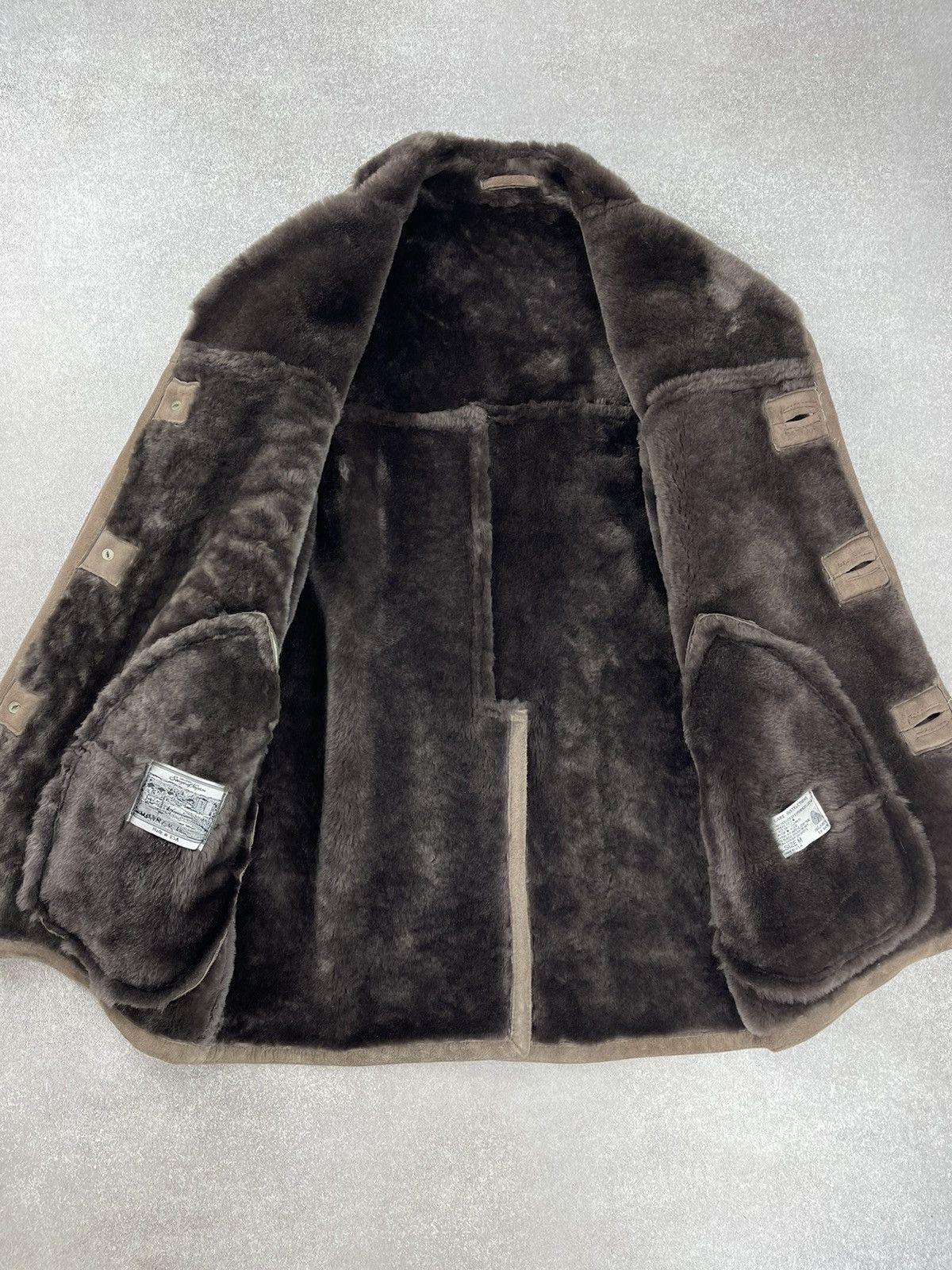 Sawyer of Napa Sawyer Of Napa Suede Suede Sheepskin Western Rancher Jacket Size US M / EU 48-50 / 2 - 12 Thumbnail